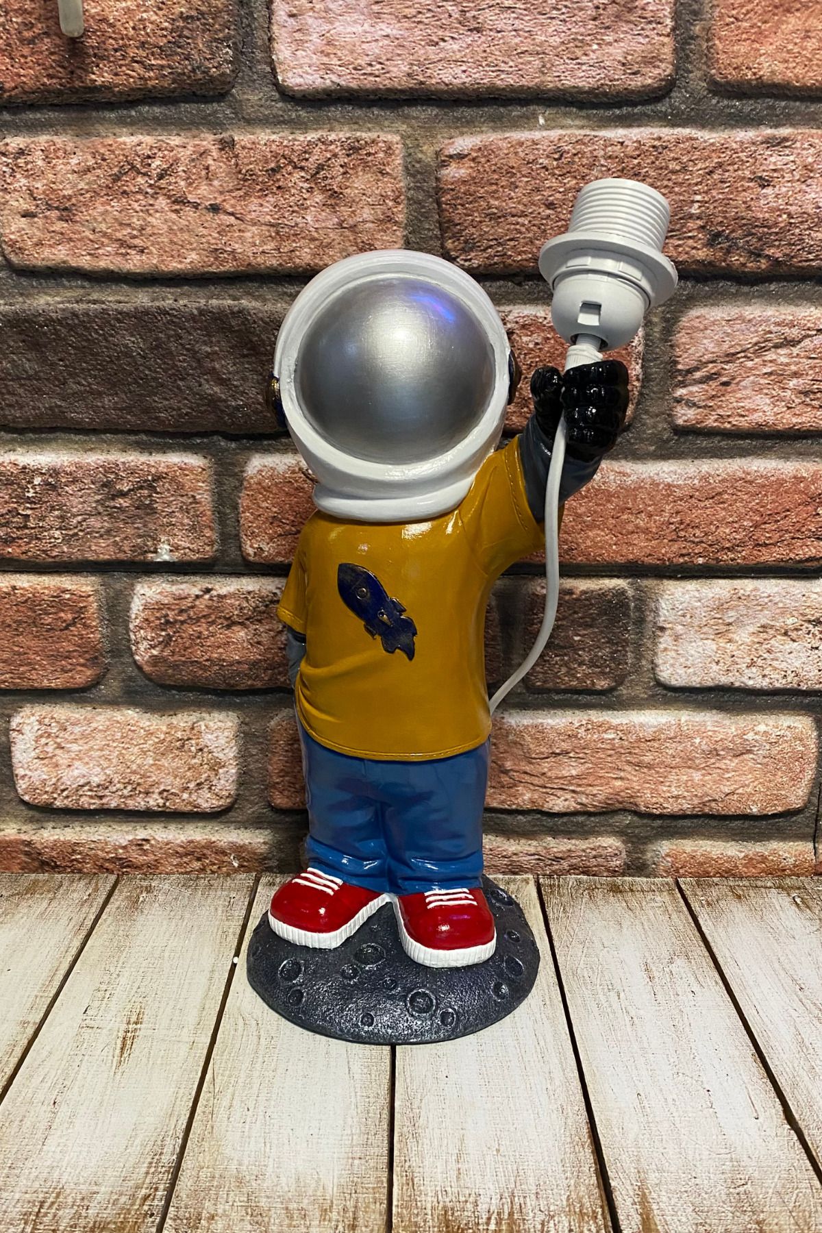 Tasarloxi Çocuk Odası Işıklı Astronot Lamba