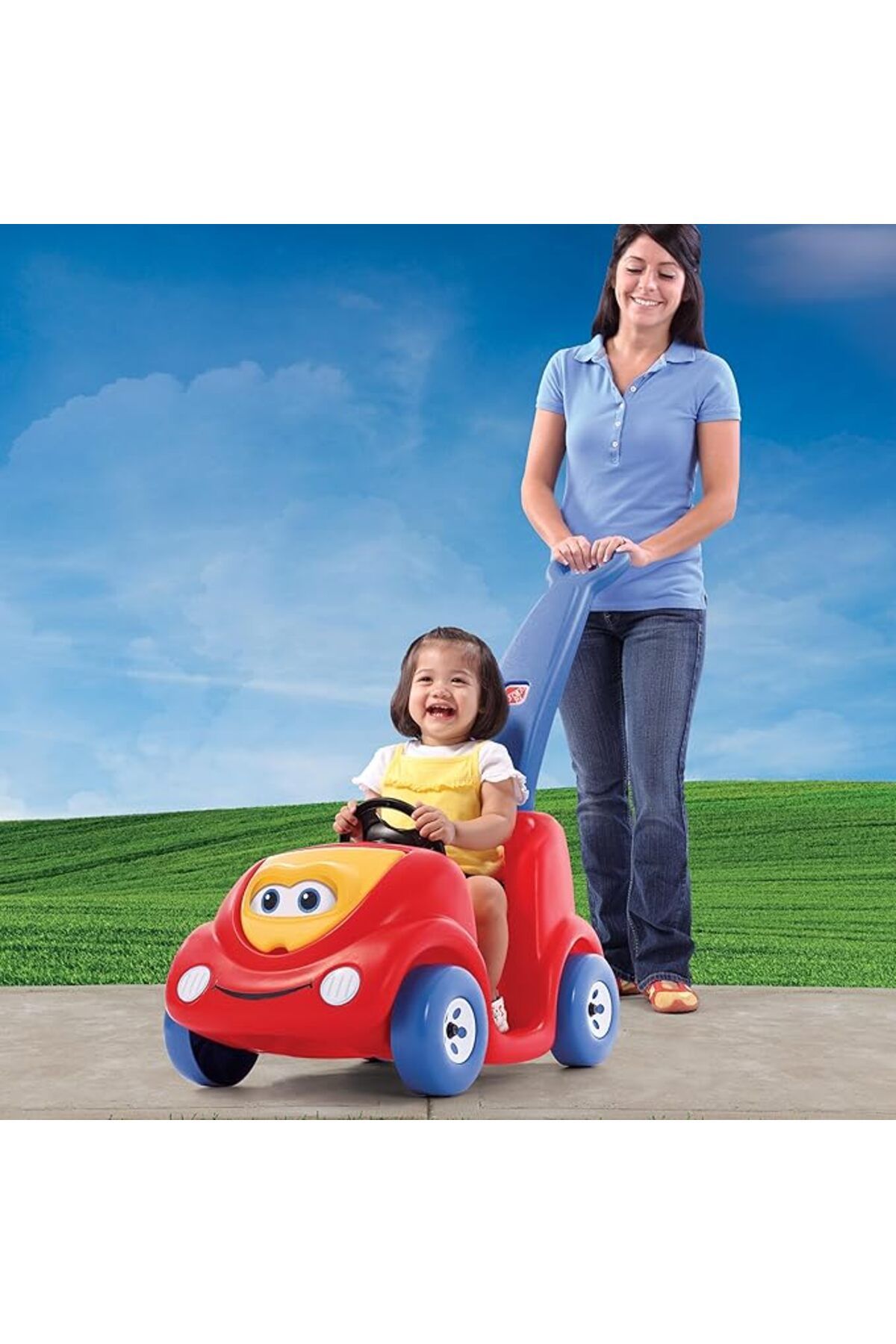 Step 2-Step2 Push Around Buggy 10th Anniversary Edition Ride-On Toy – Multicolor, 3-in-1 Design 2