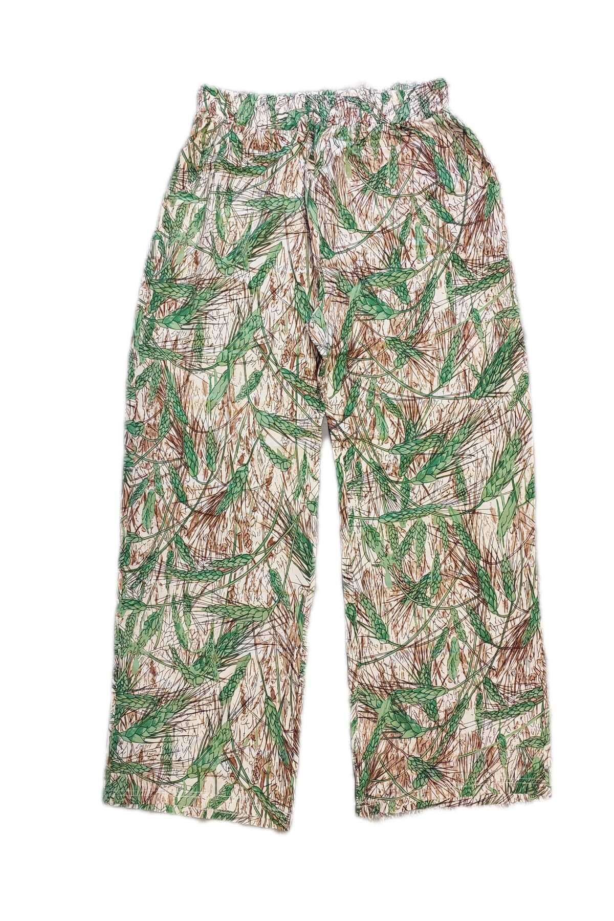 NiLi KADIN BATTAL BOY CEPLİ VİSKON KUMAŞ PANTALON