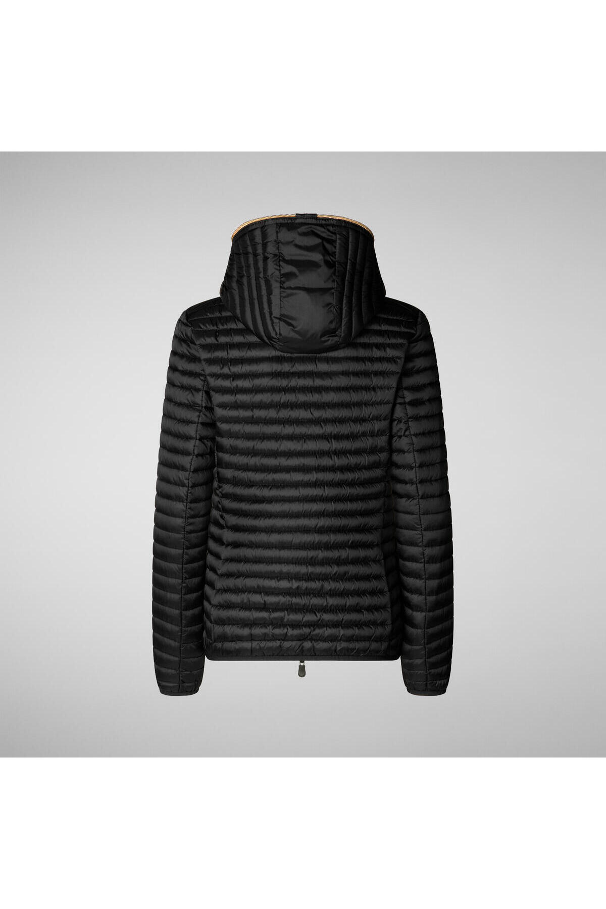 SAVE THE DUCK  Kadın Kapüşonlu Mont Siyah - Alexa - Görsel 5