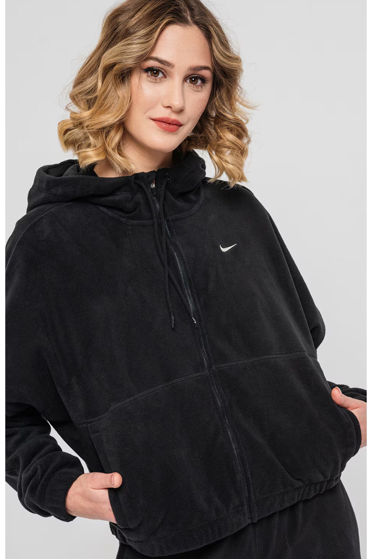 Nike Therma-FIT One Kadın Siyah Hoodie KZY SPORT