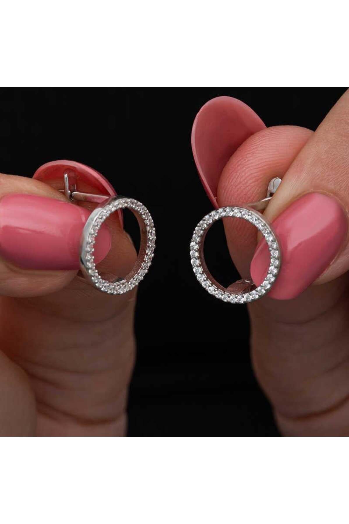 alsepeteavm Gümüş Gold 3 mm Burgu Şarnel Küpe