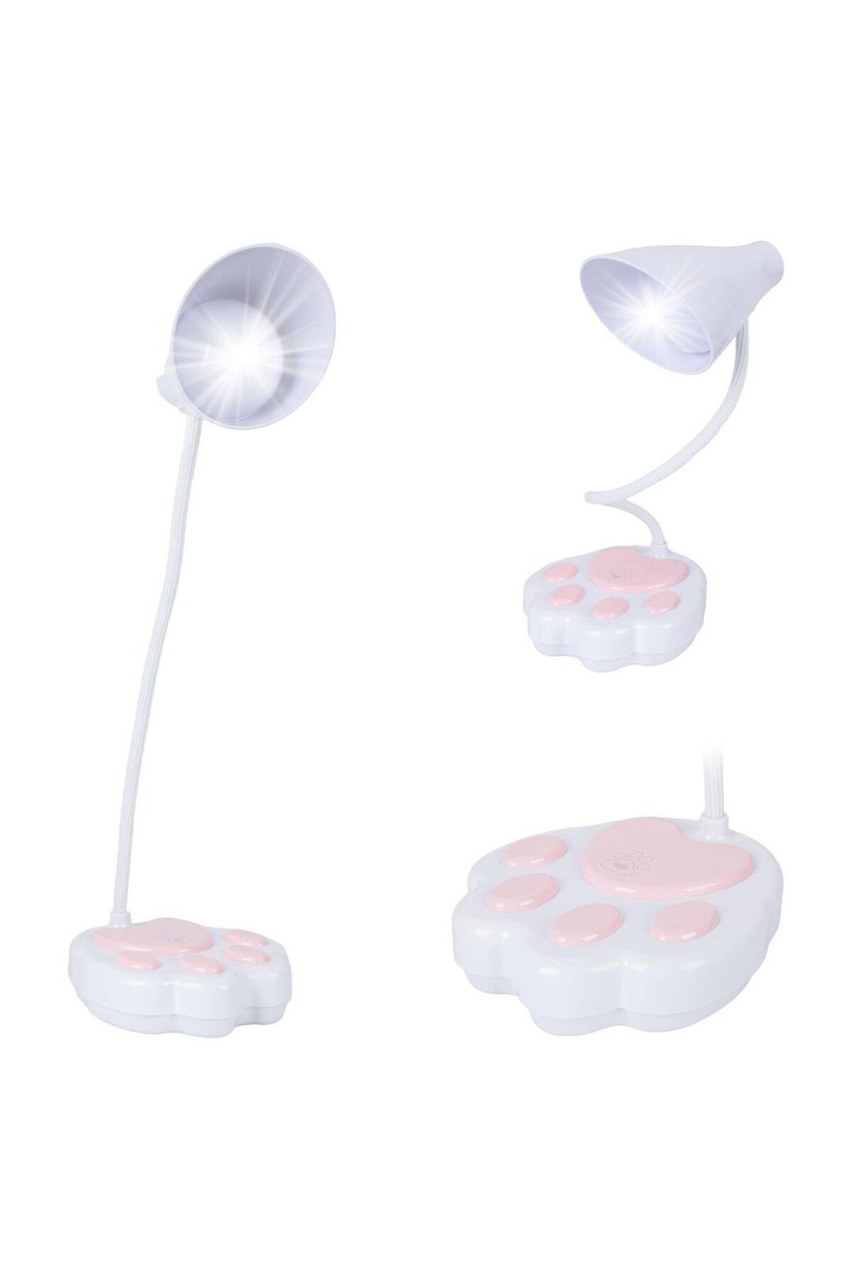 Powermaster JF-1623 20 LED'li 2.5 Watt Şarjlı Esnek Masa Lambası (OM-114) - Dokunmatik ve USB Şarjlı