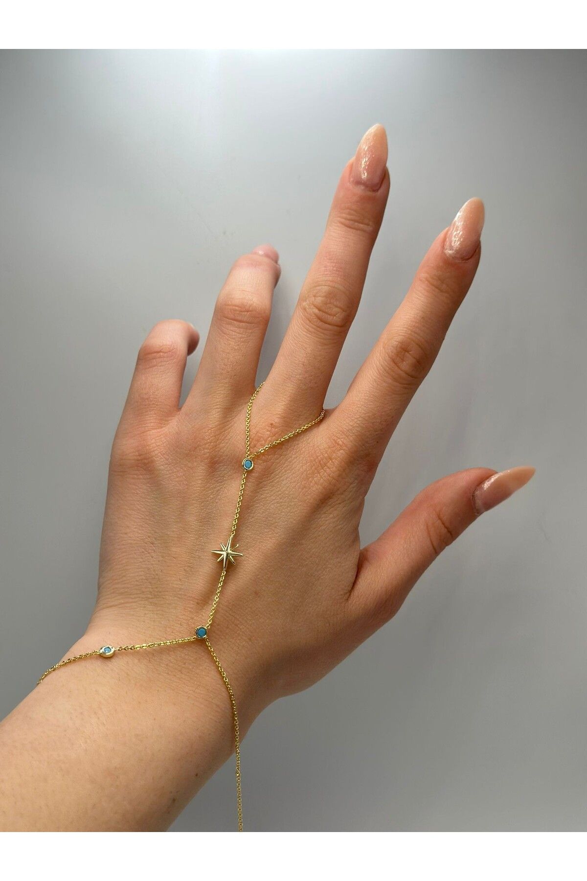 MyladyAccessoriess Kutup Yıldızı Detay Şahmeran (Çelik)