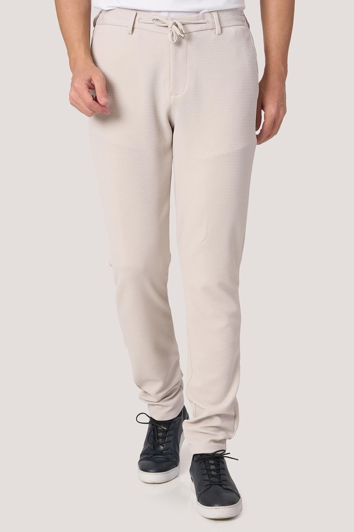 White Stone WHİTE STONE 2025-k P1044 DAMLA TREND JOOGER PANTOLON TAŞ