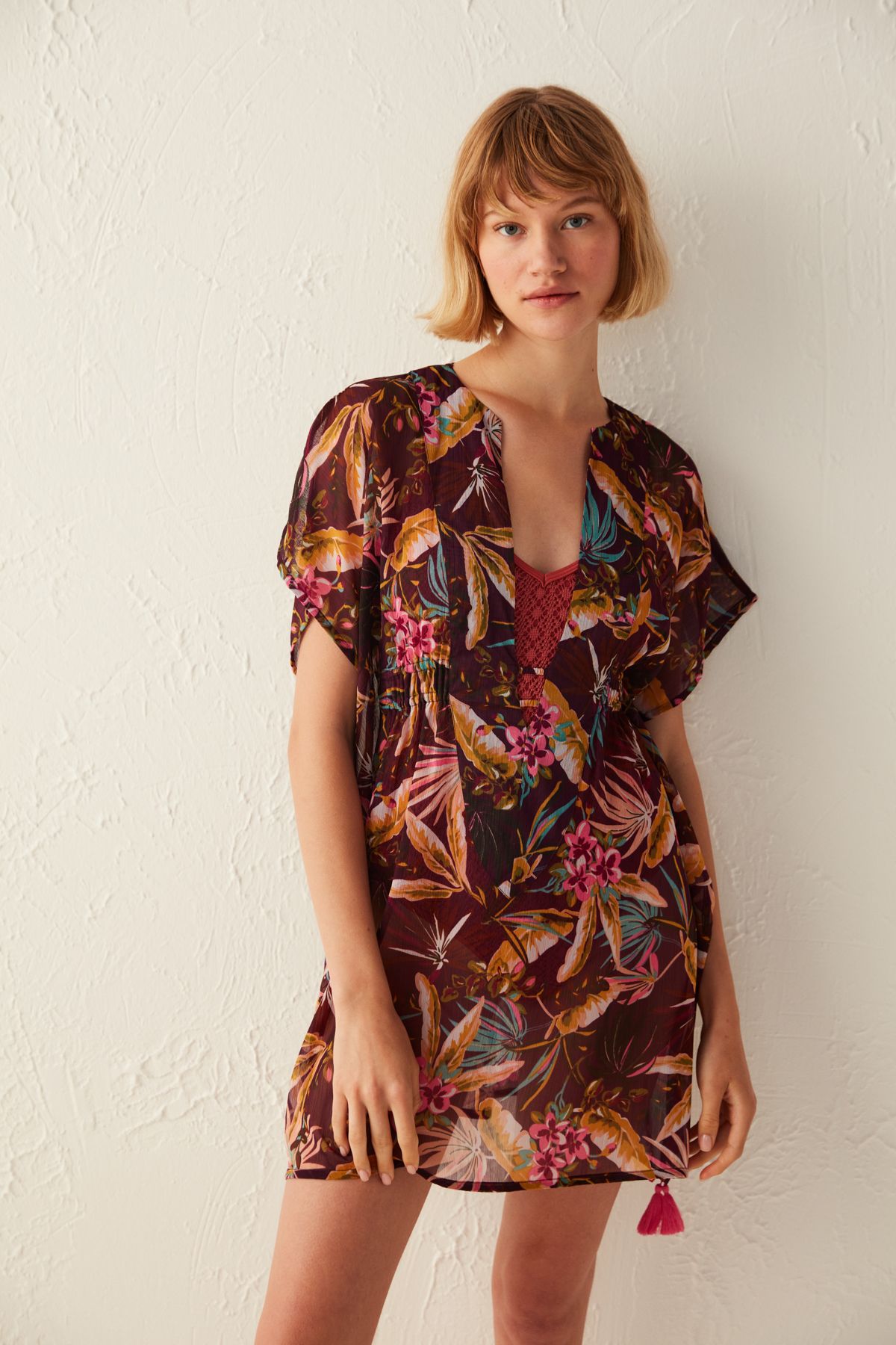 Penti-Basic Printed Kaftan 2