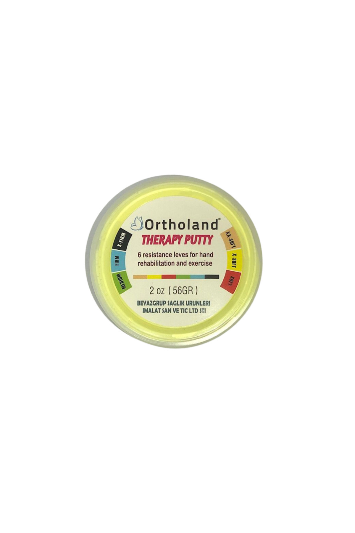Ortholand THERAPY PUTTY (DİRENÇLİ EL EGZERSİZ HAMURU) 2 OZ-56 GR