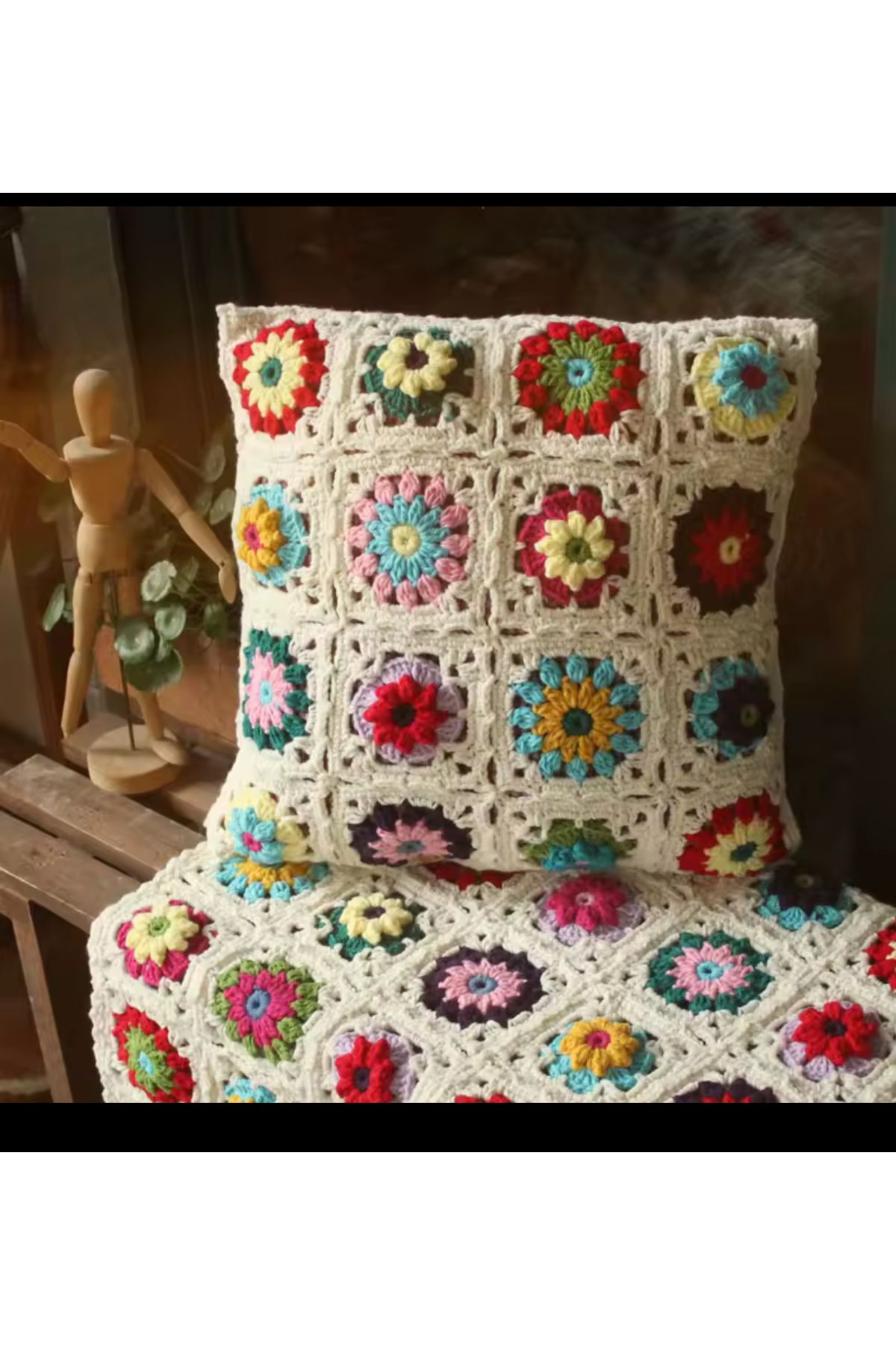 ZAHandmade Kırlent kılıf motifli