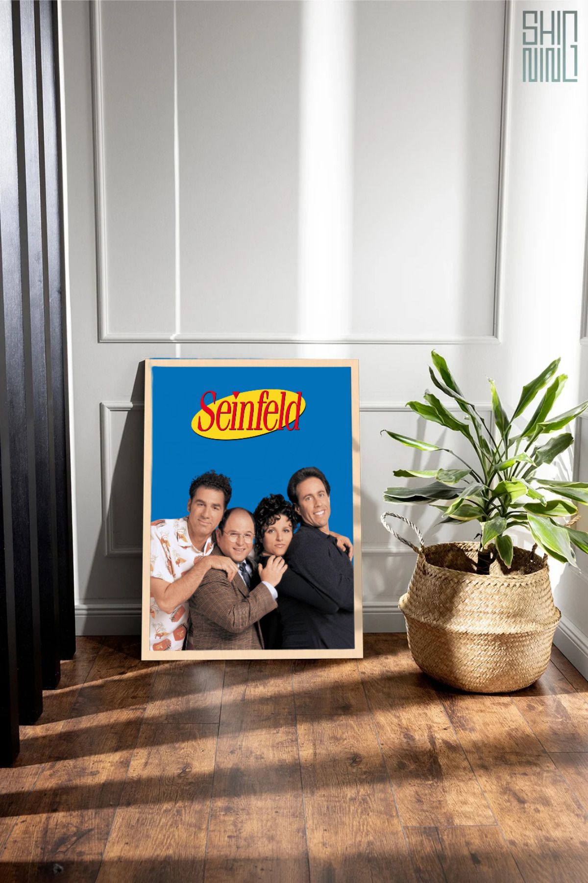Home Çerçeveli "SEINFELD" Dizi Afiş Tablo