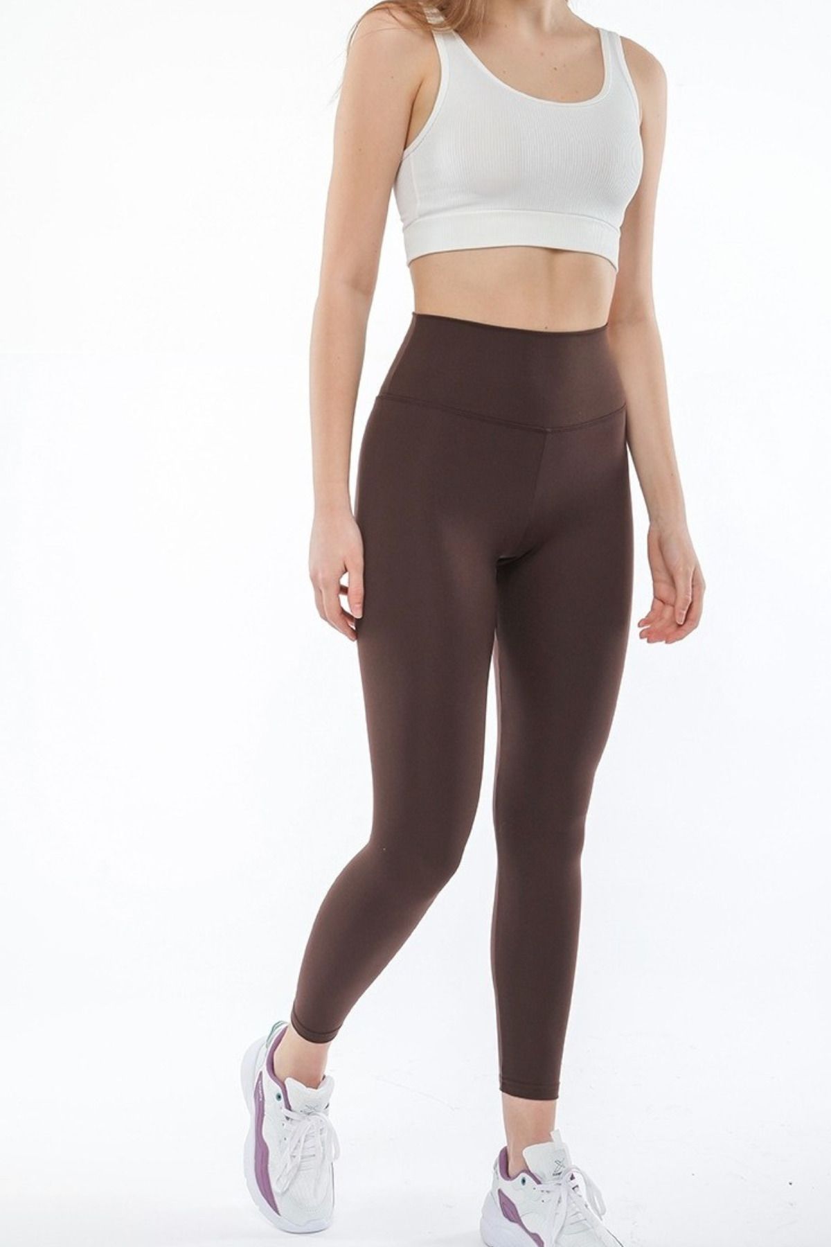 Butik Nanofit Toparlayıcı Düz Spor Tayt– Kadın Spor Giyimde Şıklık