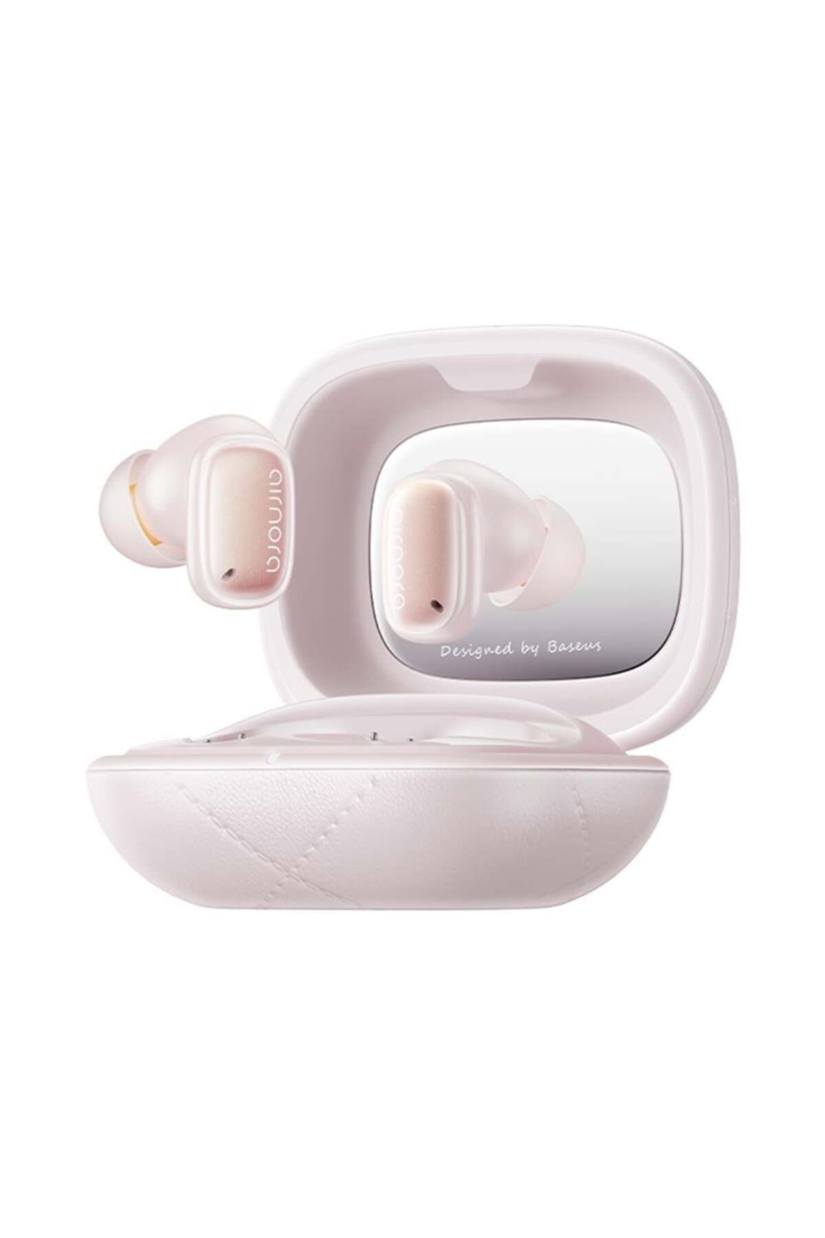 Baseus AirNora 3 TWS ANC Bluetooth Kulak İçi Kulaklık - Pembe