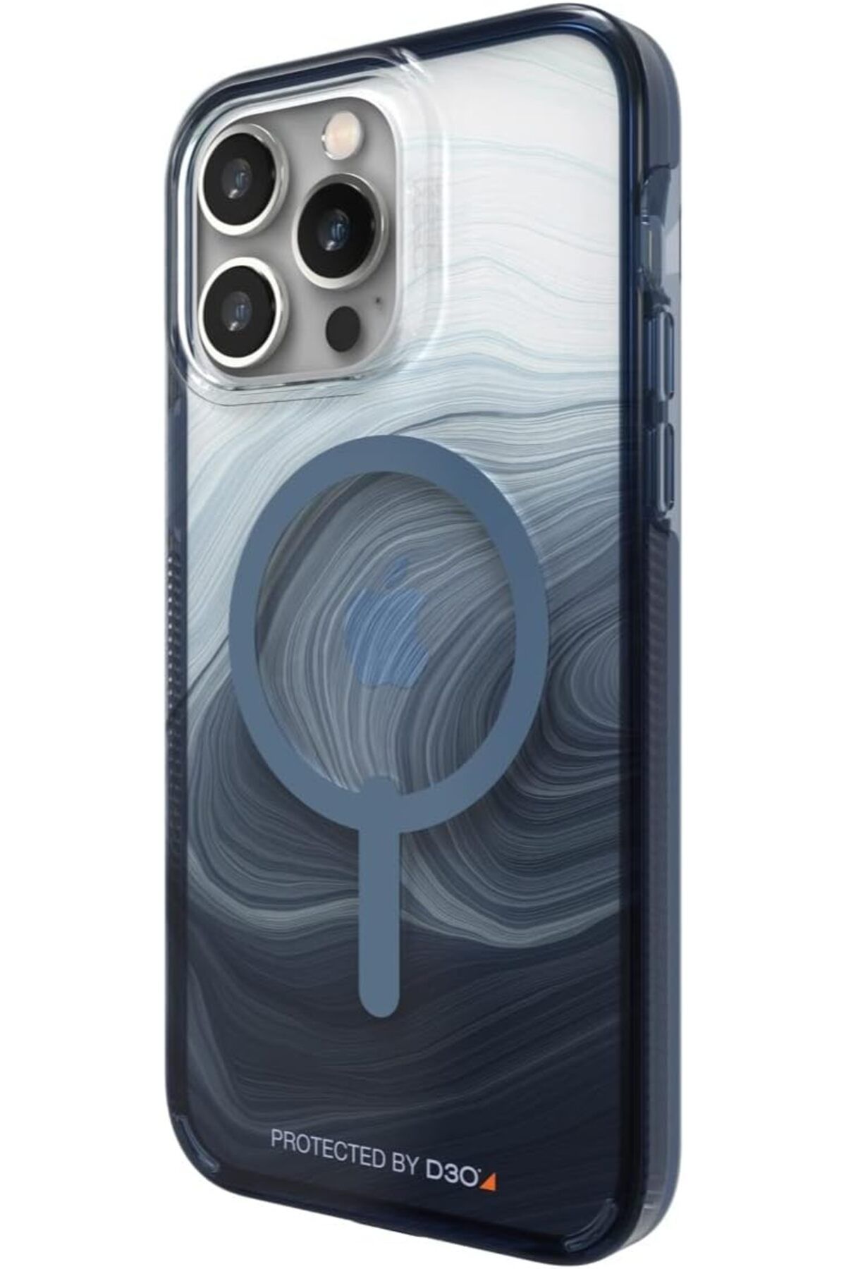 Zagg Gear4 Milan Snap Iphone 14 Pro max MagSafe Kılıf-Şeffaf/Mavi D30