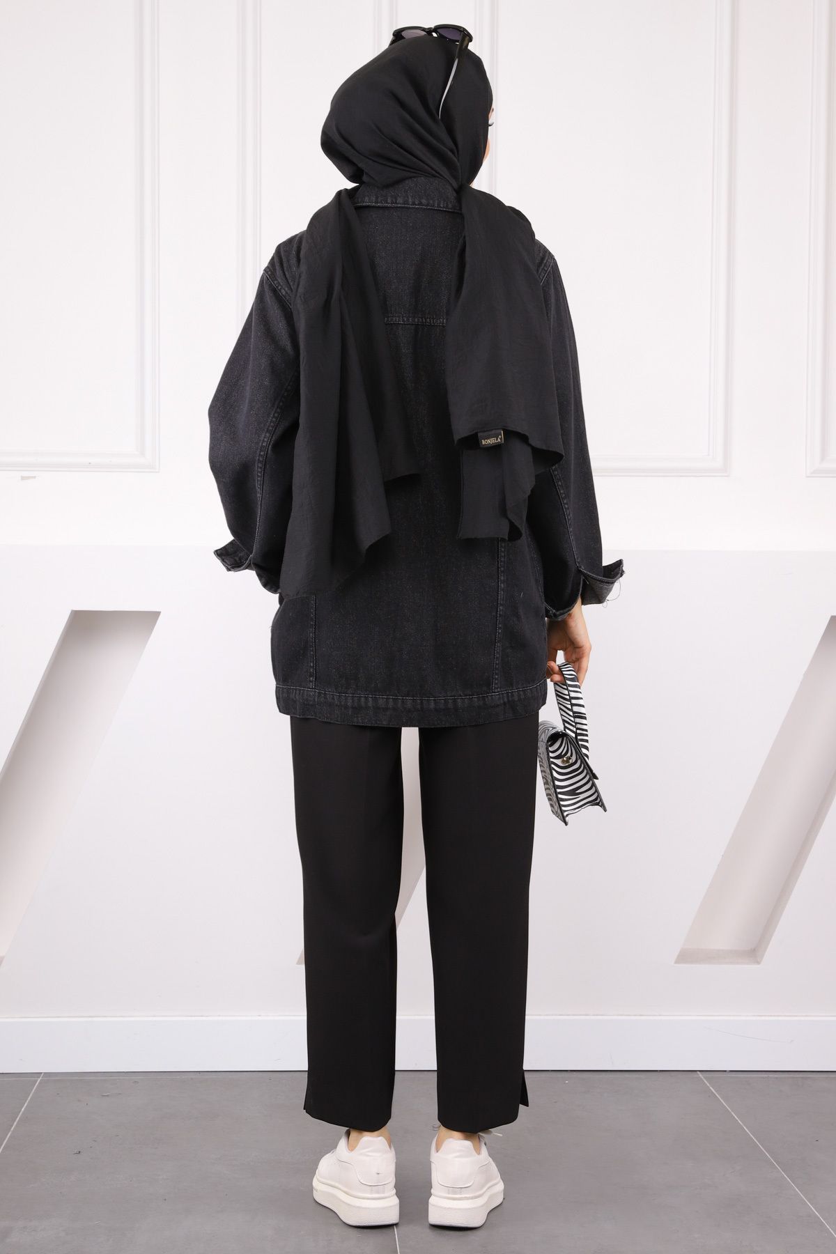 İmajButik-Τζιν μπουφάν Anthracite Pocket 4