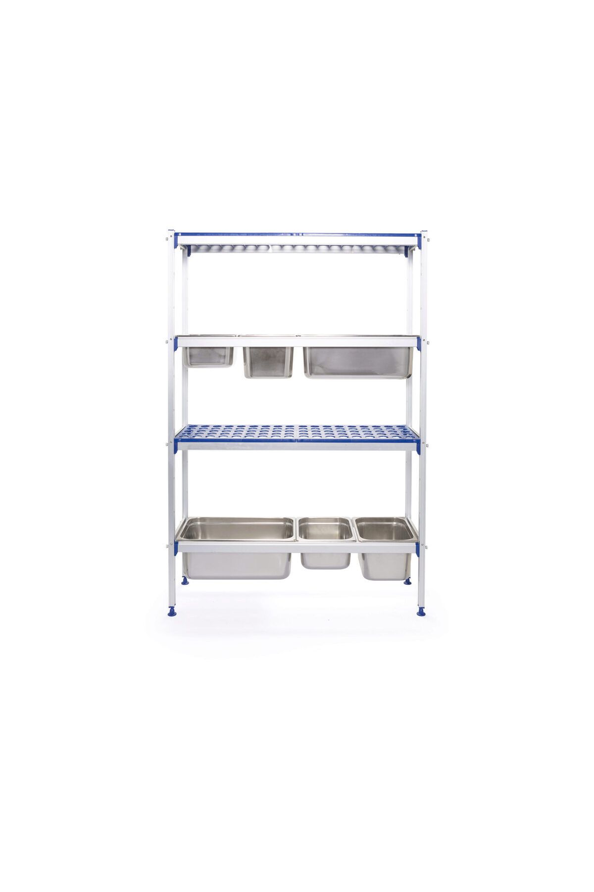 HENDI Raft Depozitare Din Aluminiu Pentru Tavi Gn - One Size