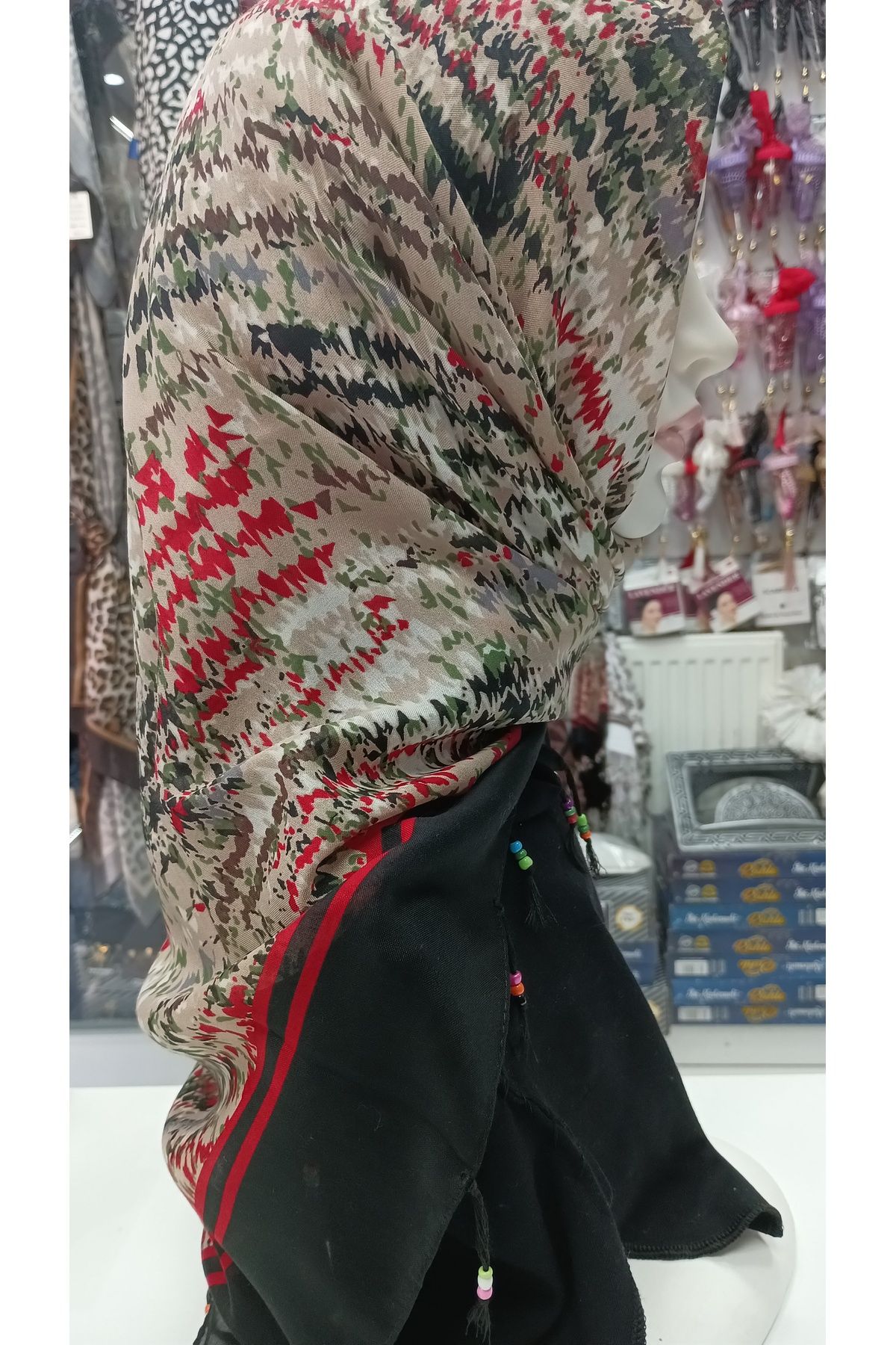 Huzurlu İpek BONCUKLU YAZMA
