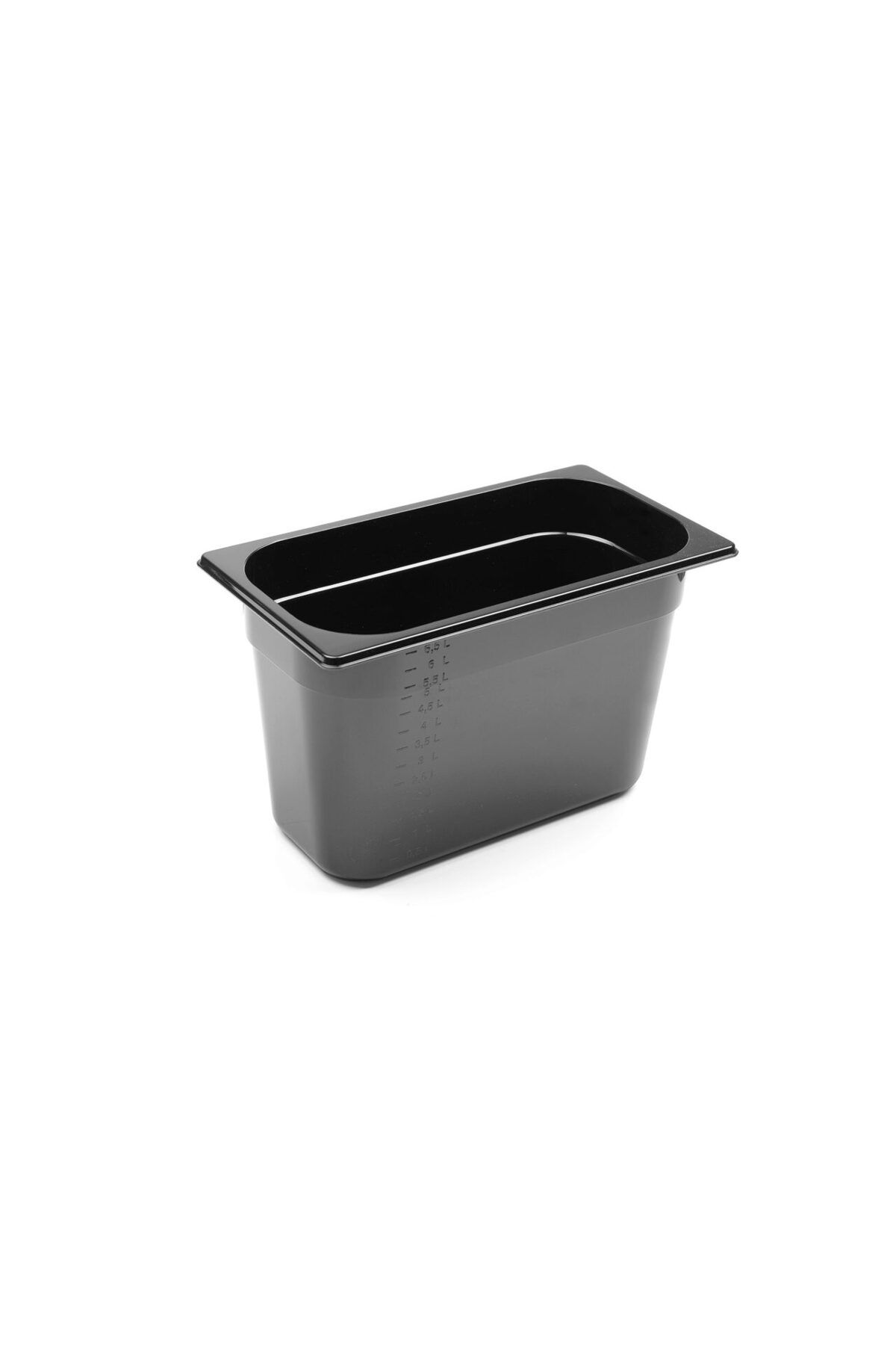 HENDI Tava Gastronorm Gn 1/3 100 Mm 4 Lt - Policarbonat Negru- Hendi - One Size
