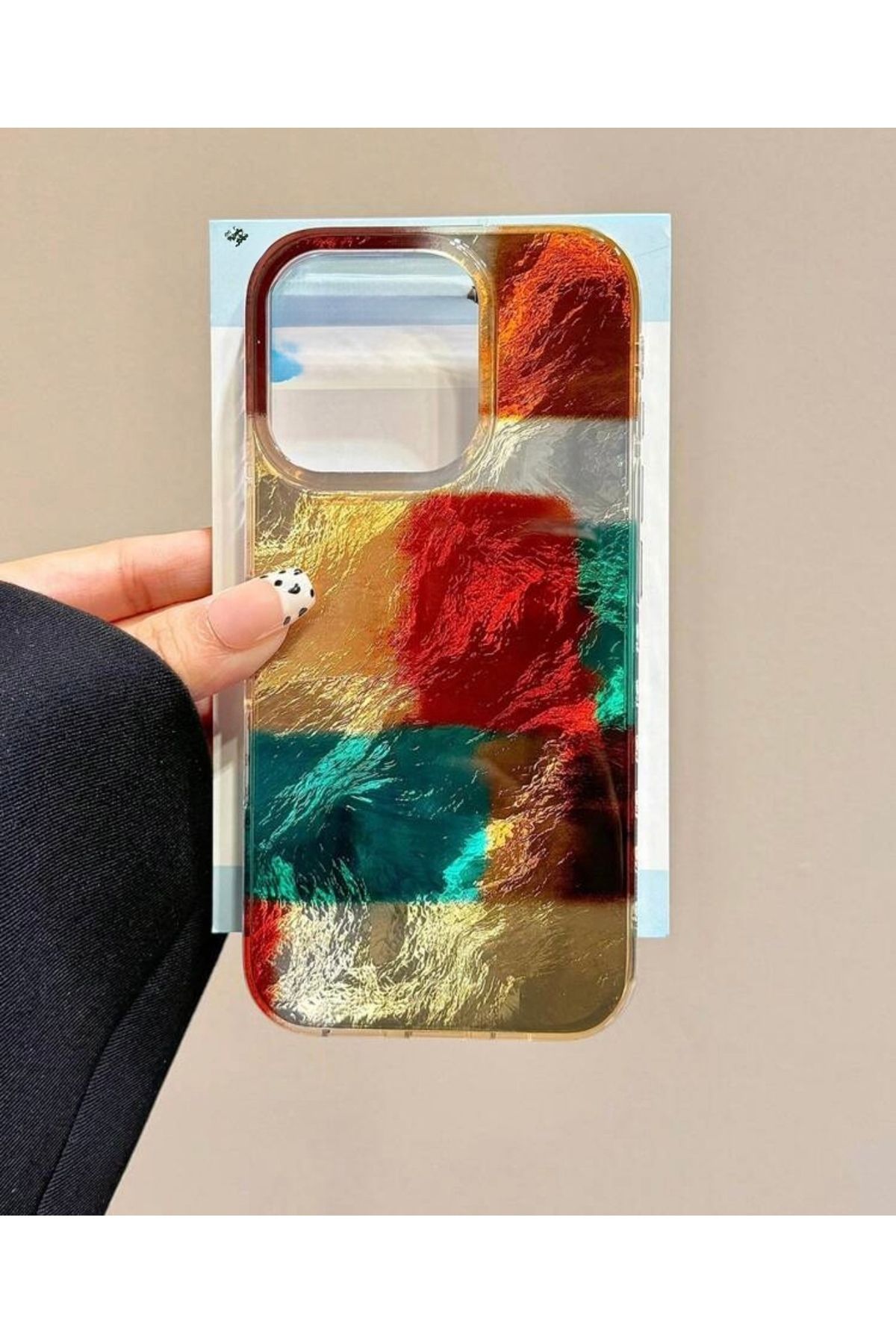 FİŞNEİLETİŞİM İPHONE 14 PROMAX UYUMLU HOLOGRAMLI KILIF