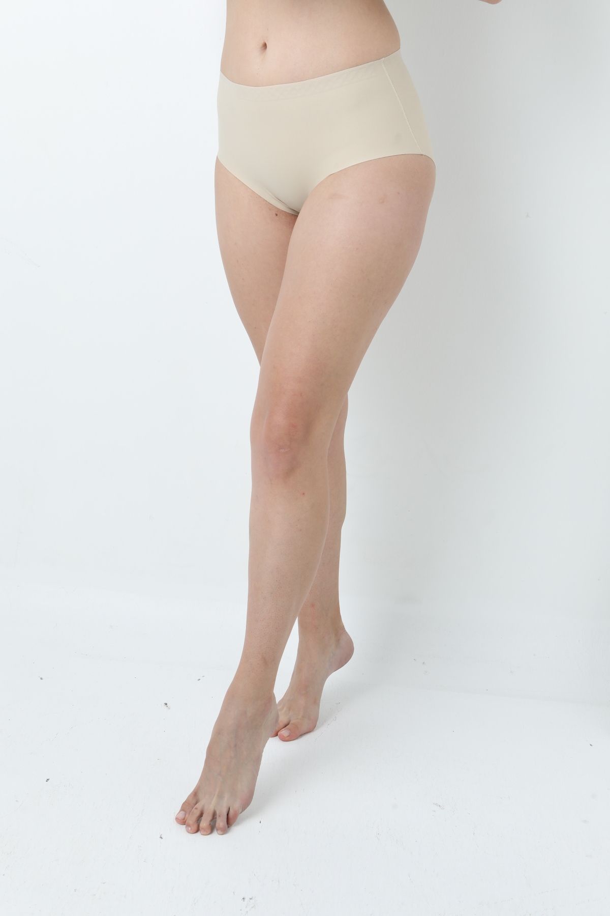 bazaar-turkey all you need Yüksek Bel Lazer Kesim Slip Korse 2204 Ten
