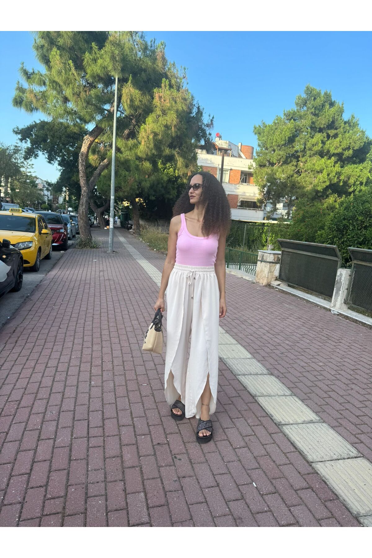 SKYstyles Yırtmaçlı pantolon