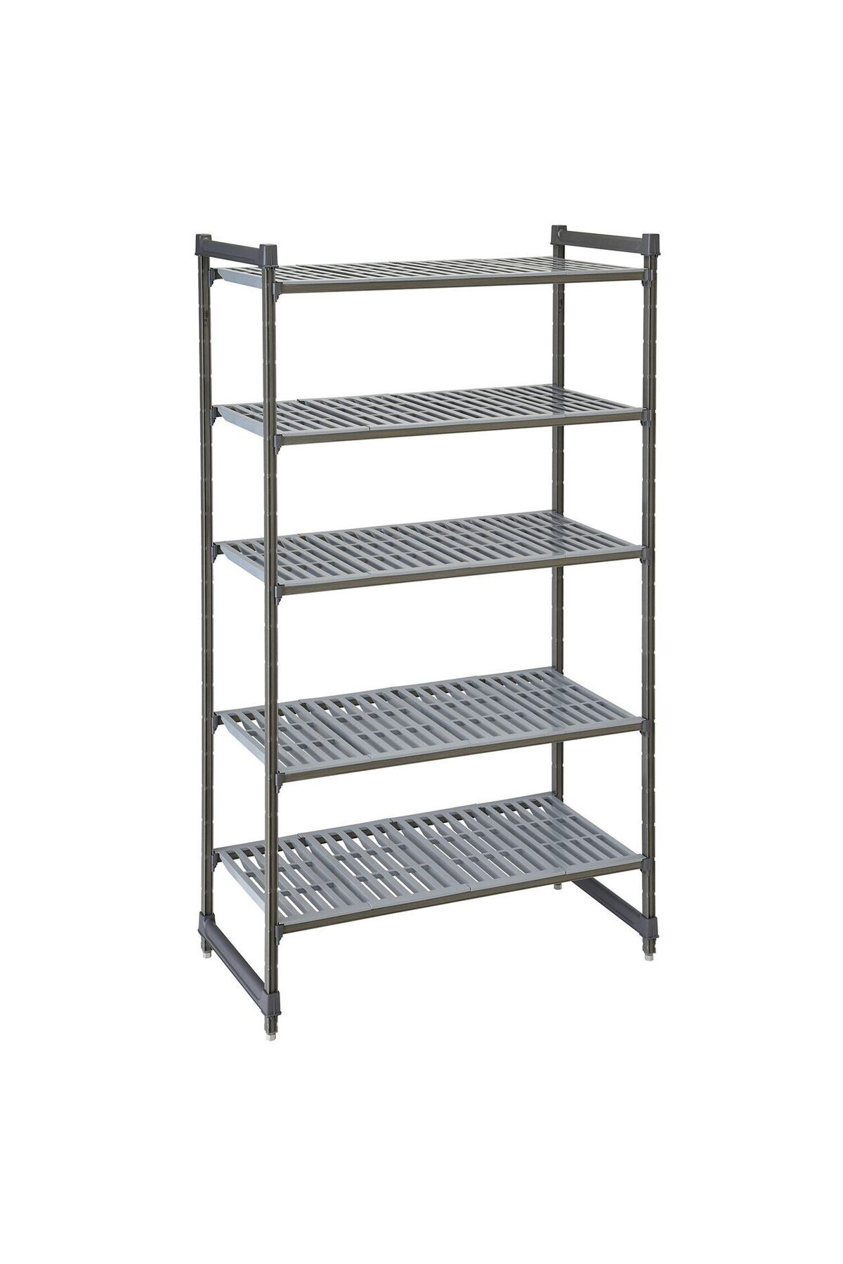 HENDI Raft De Depozitare Camshelving Basics Plus Din Plastic Compozit ,4 Rafturi Ventilate,915x540x(h)1830 - One Size
