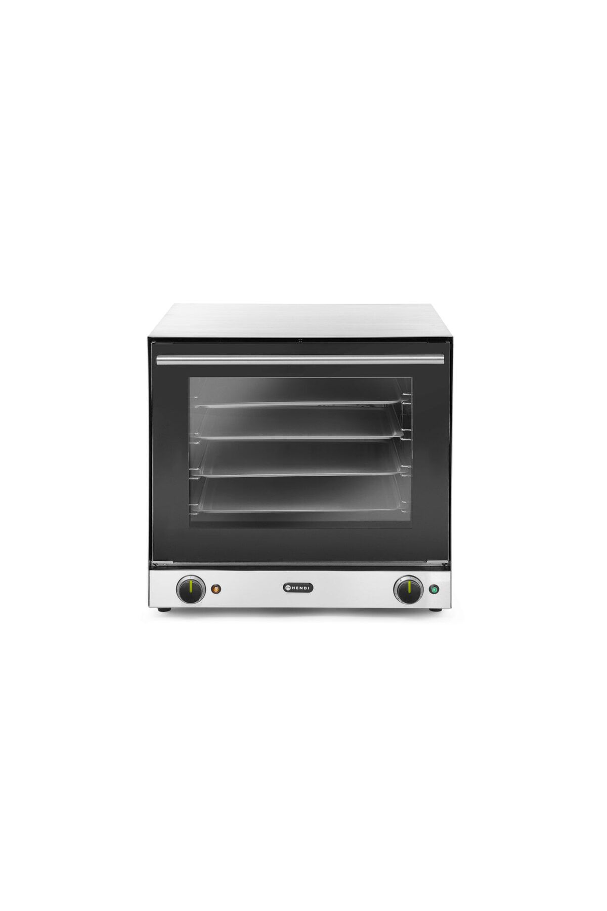 HENDI Cuptor Convectie Hendi H90, 4 Tavi 438x315 Mm Incluse, 2 Elemente Incalzire, 2 Ventilatoare, Termos - One Size