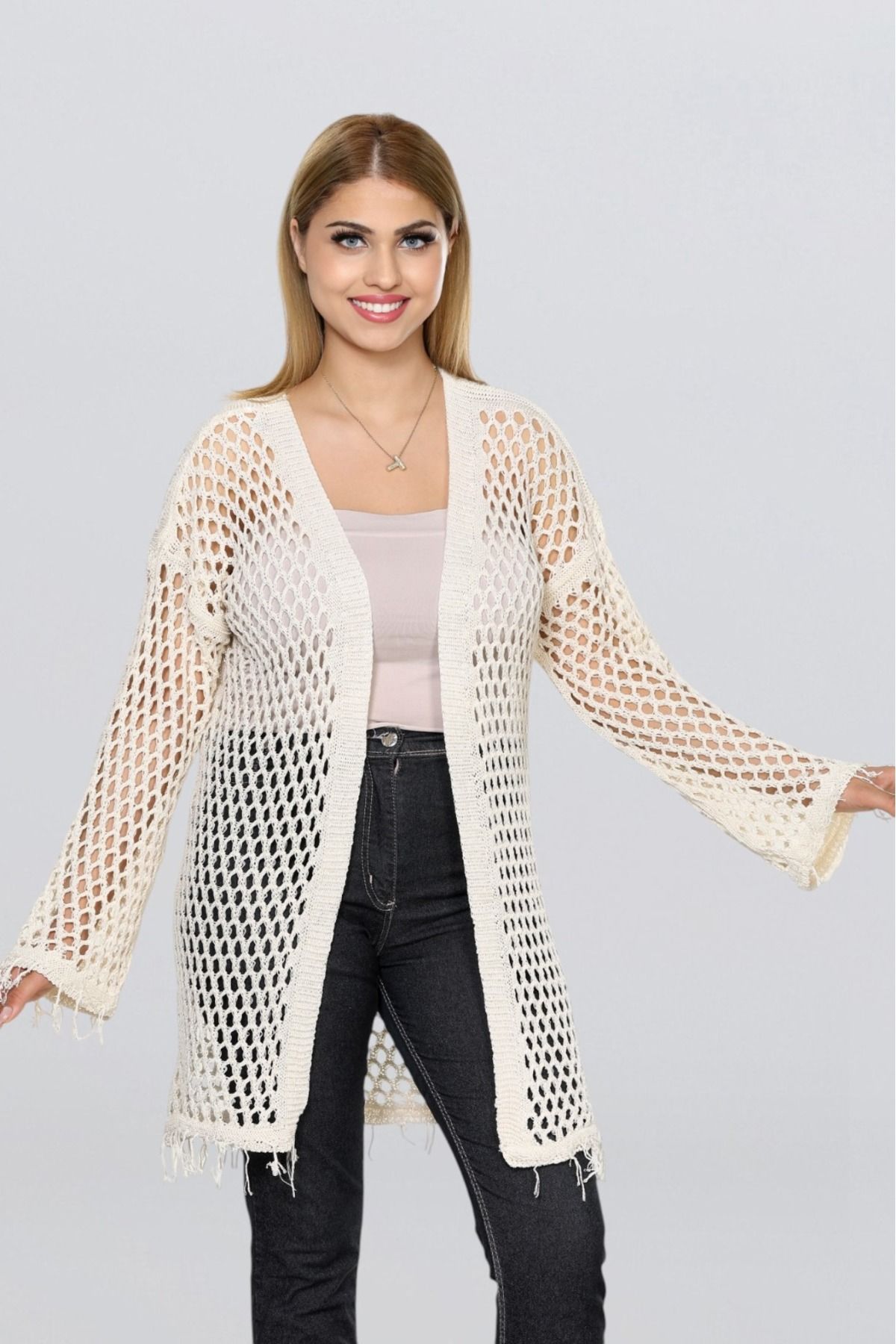 Butik PÜSKÜLLÜ YAZLIK HIRKA