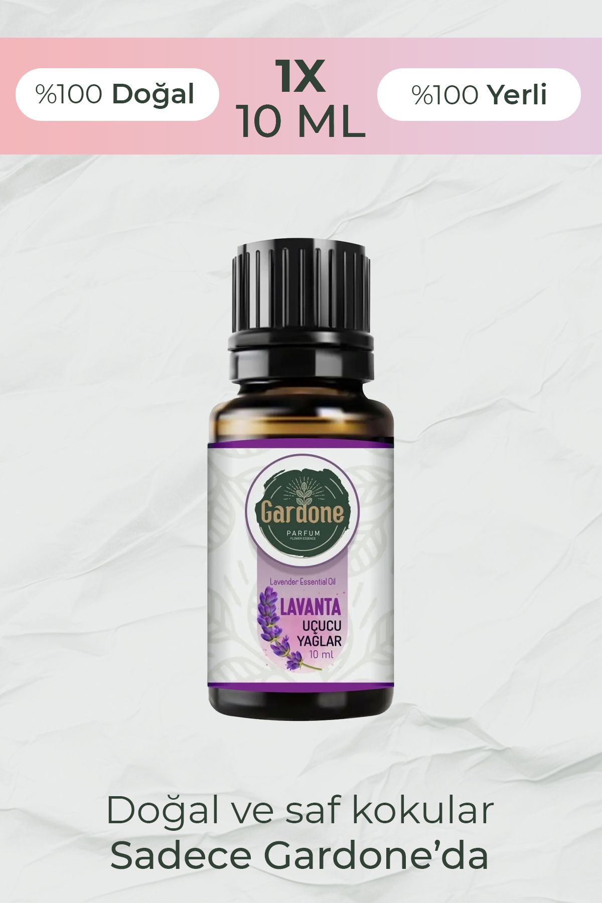Gardone Lavanta Uçucu Yağ Buhurdanlık Yağı Doğal Yağlar Oda Kokusu Esansiyel Yağlar Difüzör Yağ 10ml