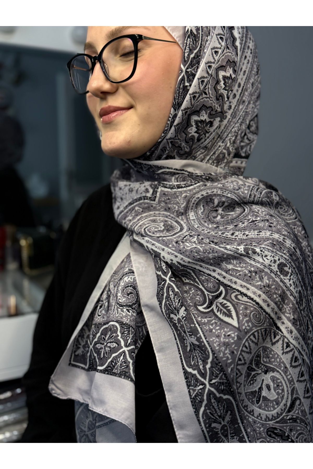 Twentytwo scarf-Daily Shawl | Patterned Shawl | Self Patterned Shawl | Cotton Shawl | Self Patterned Cotton Shawl | Shawl 3