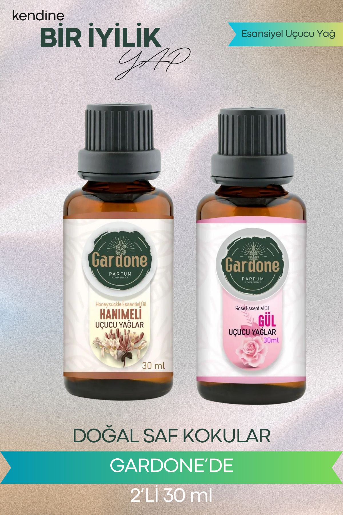 Gardone Gül Hanımeli Uçucu Yağ Buhurdanlık Yağı Doğal Uçucu Yağlar Oda Kokusu Aromaterapi 30ml
