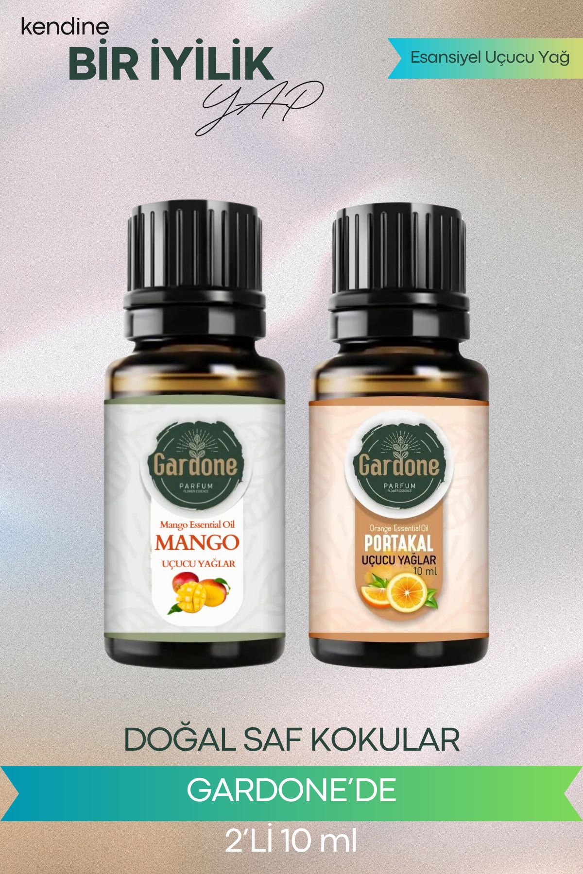 Gardone Mango Portakal Uçucu Yağ Buhurdanlık Yağı Doğal Uçucu Yağlar Oda Kokusu Aromaterapi 10ml