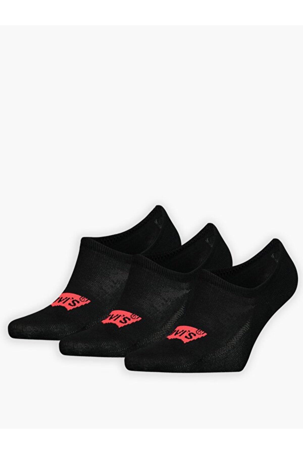 Levi's ® High Cut Batwing Logo Recycled Cotton Çorap - 3'lü Paket