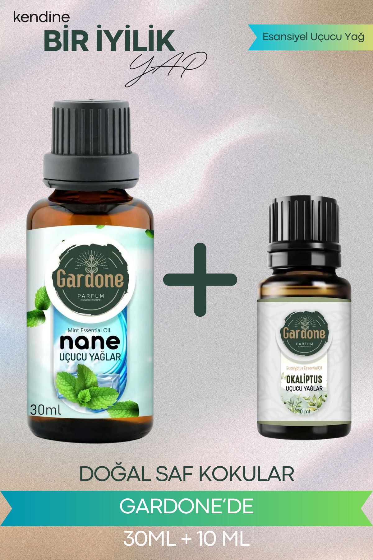 Gardone Nane 30 ml , Okaliptus 10 ml Set Yağ Buhurdanlık Yağı Doğal Oda Kokusu Difüzör Yağ
