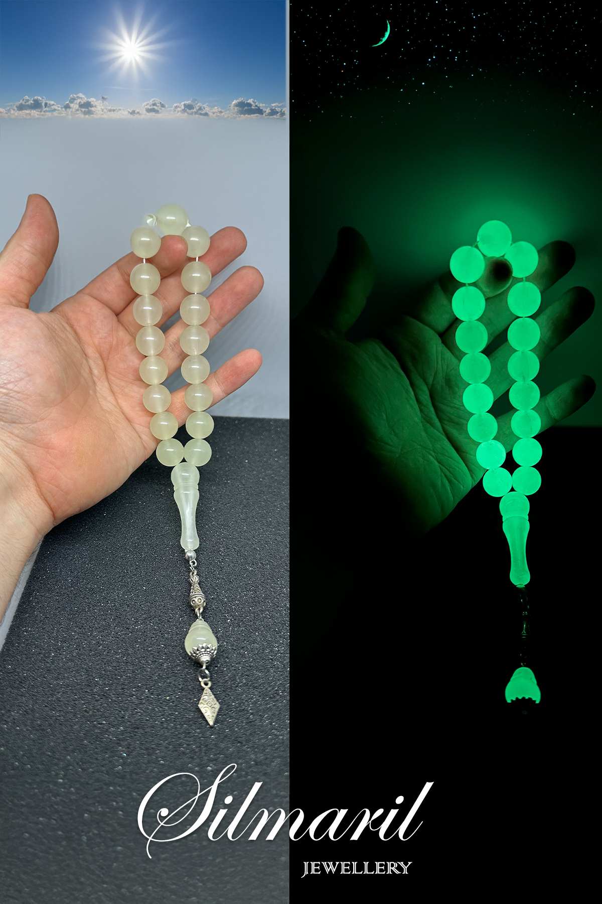 Gündüz Zarafeti, Gece Işıltısı: Fosforlu Kedi Gözü Efe Boy Tespih