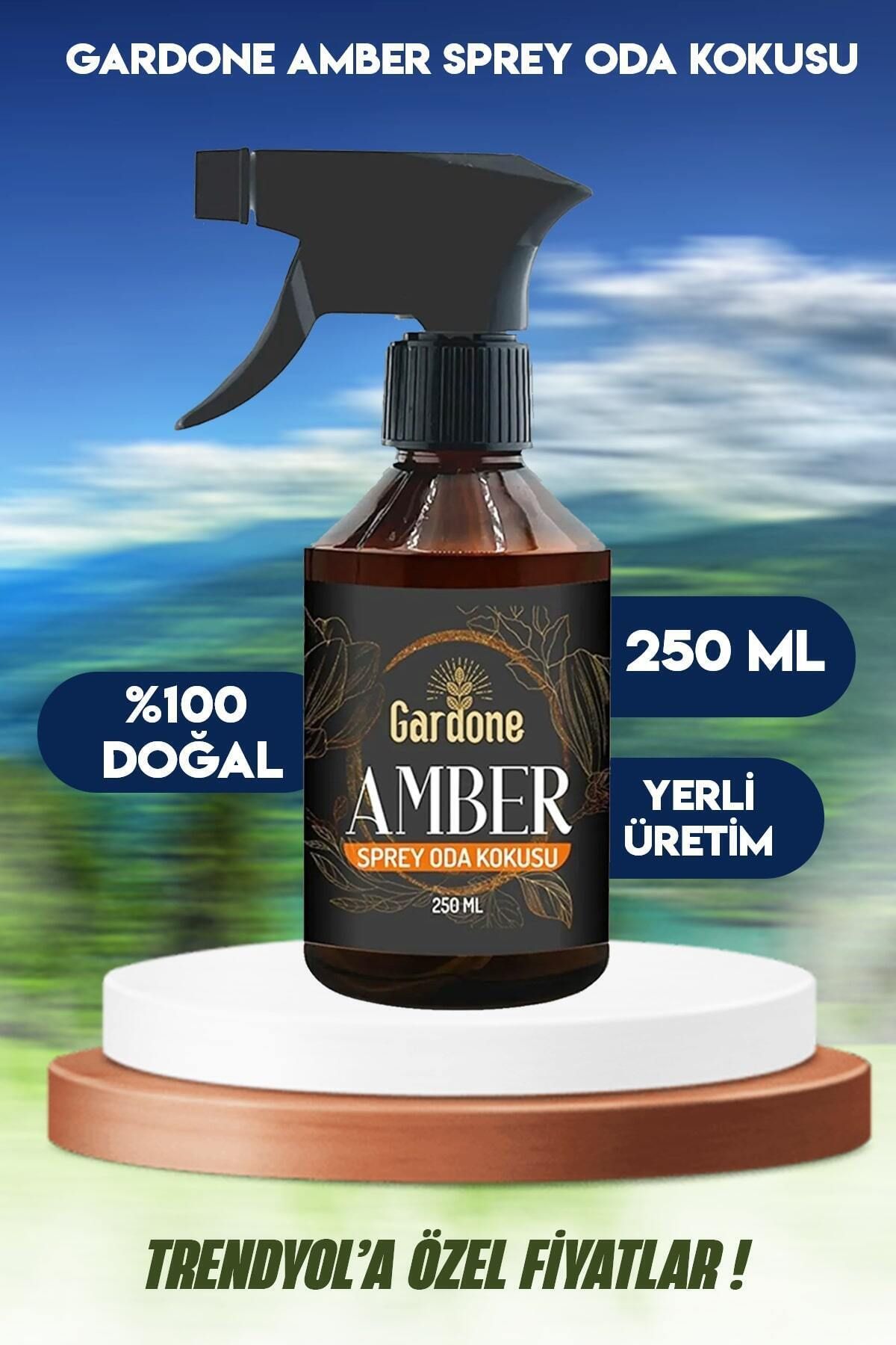 Gardone Amber Oda Ve Çamaşır Spreyi Oda Parfümü, Oda Kokusu, Koku Giderici 250ml