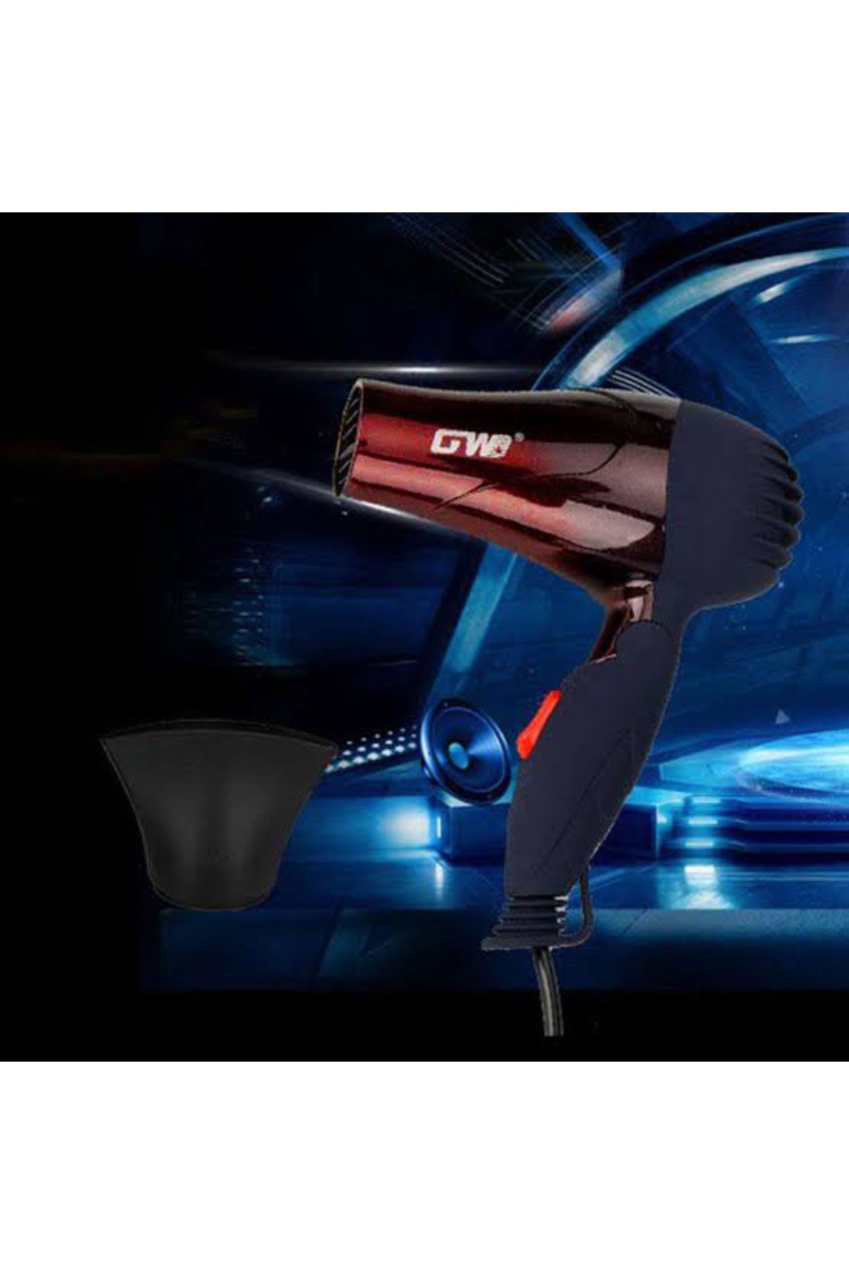 abnturk 1500Watt Katlanır Saç Kurutma Makinesi Mini Seyahat Tipi Pratik Taşınabilir Kurutma Makinesi