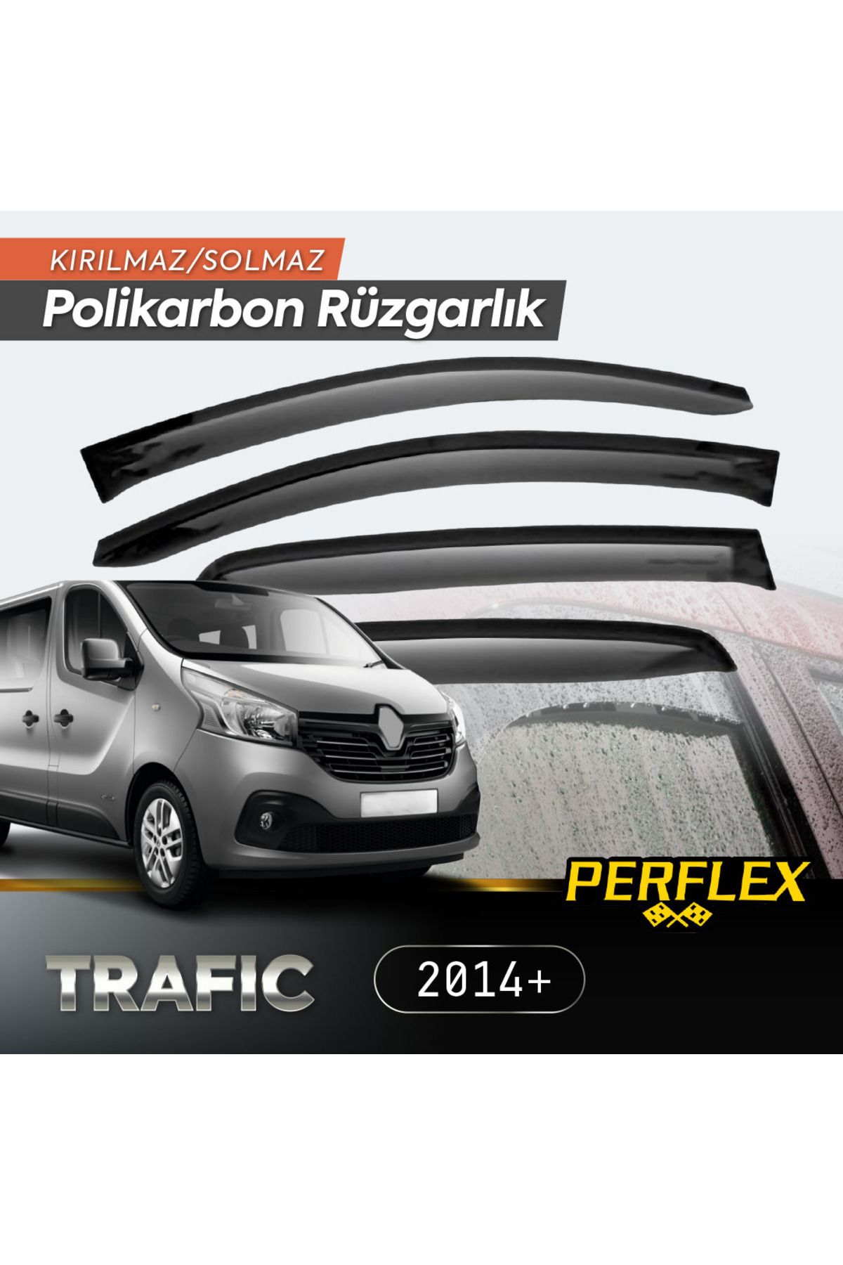 ESZ LİFE Renault Trafic 2014+ Cam Rüzgarlığı V2 Düz