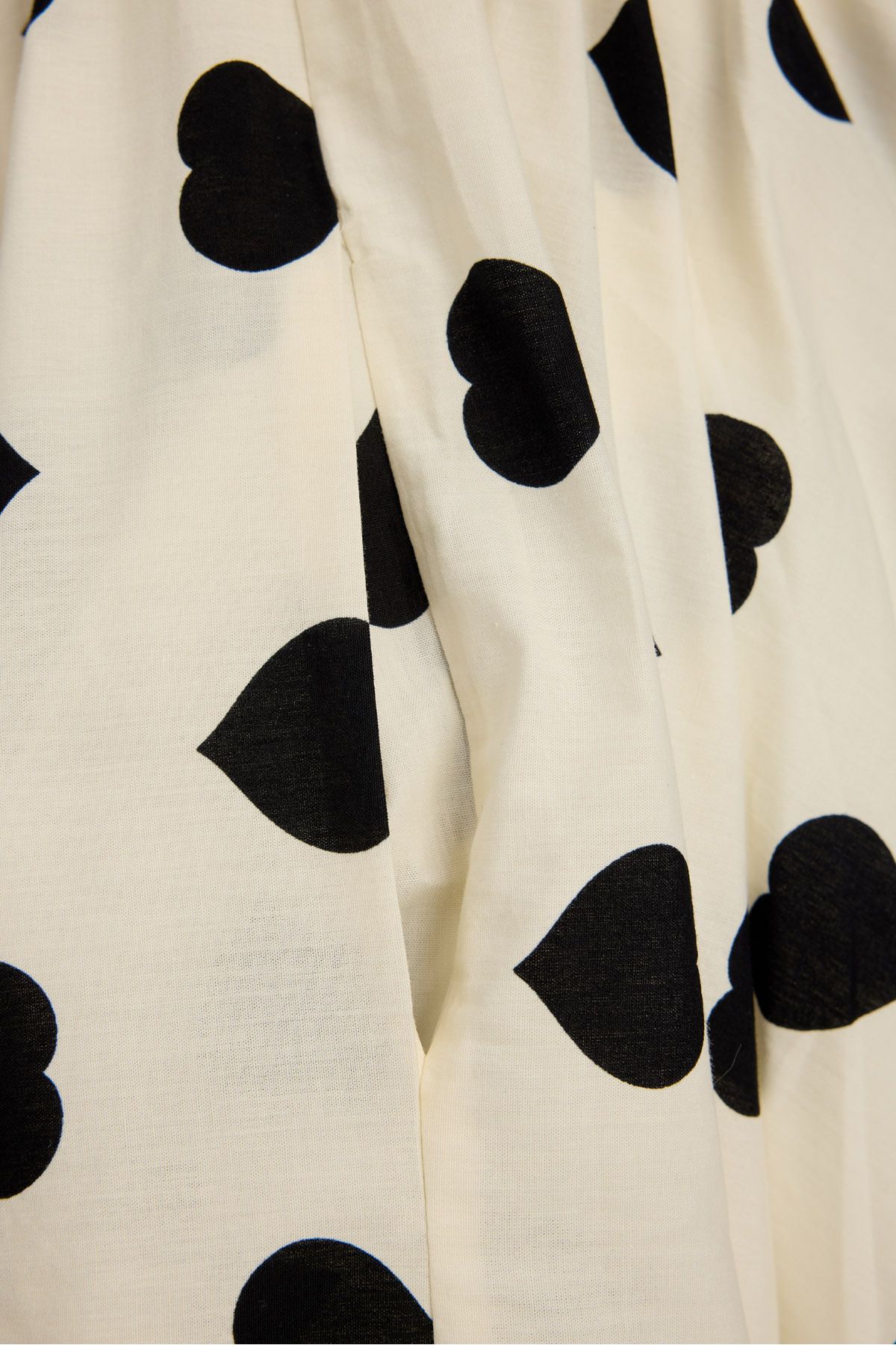 SEVİLEN-Heart Patterned Strappy Summer Dress 4