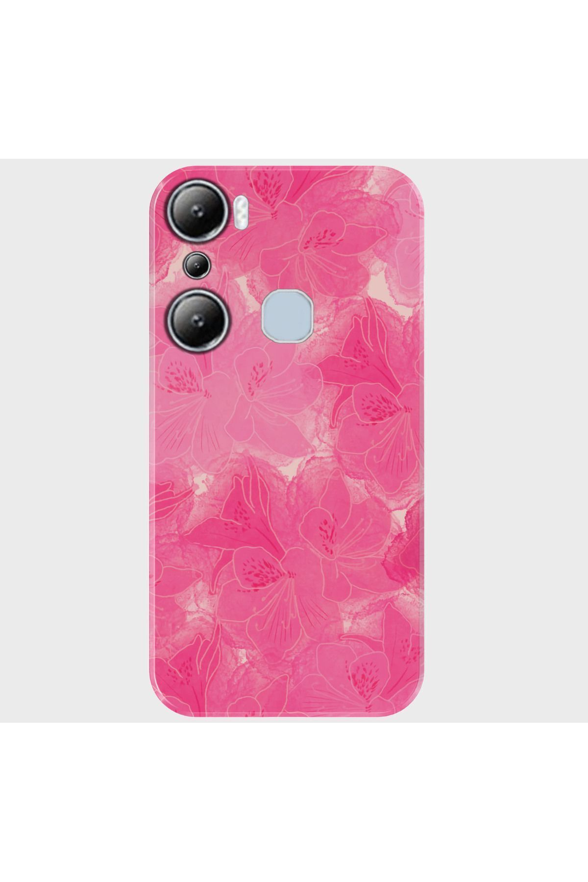 Activist INFINIX Hot 20i Kılıf Desenli Baskılı Kamera Korumalı Silikon - pinkflowersss