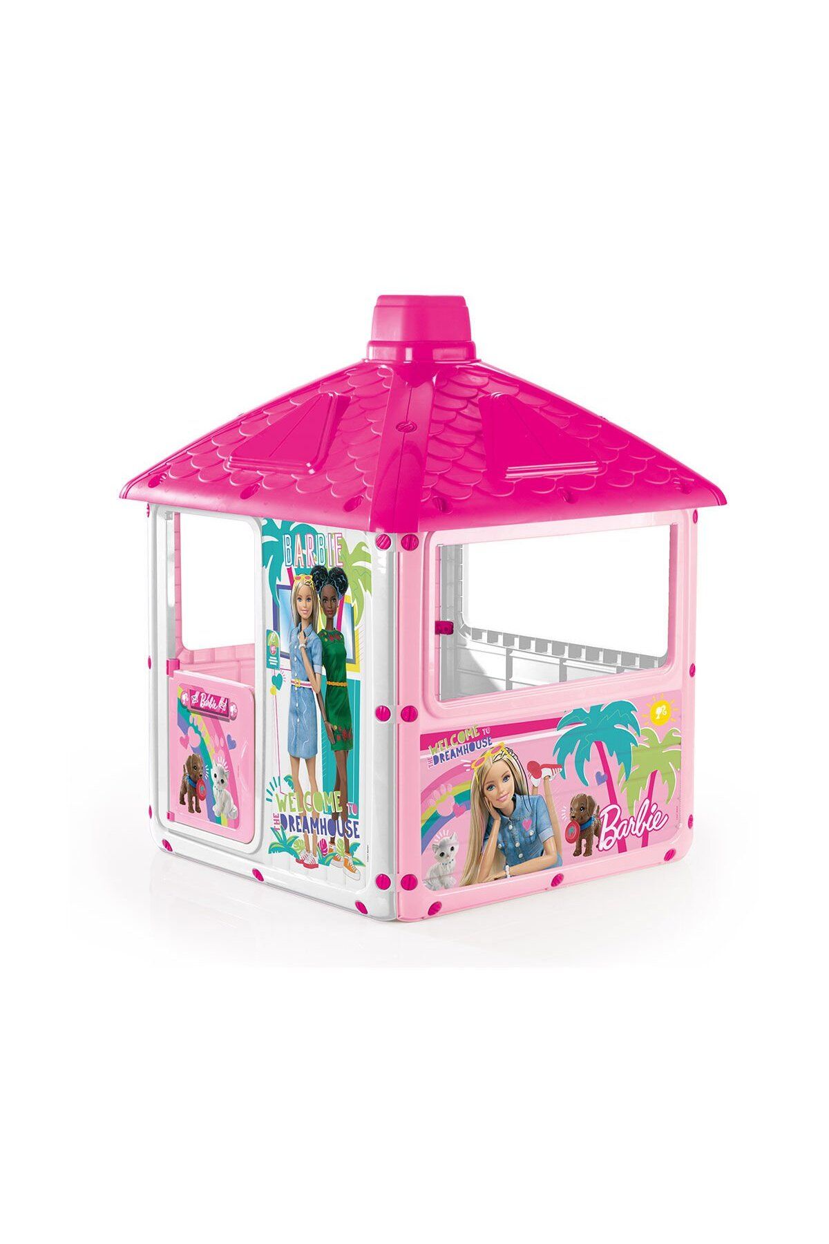 Muhcu Home Kız Çocukları İçin Pembe Büyük Oyun Evi