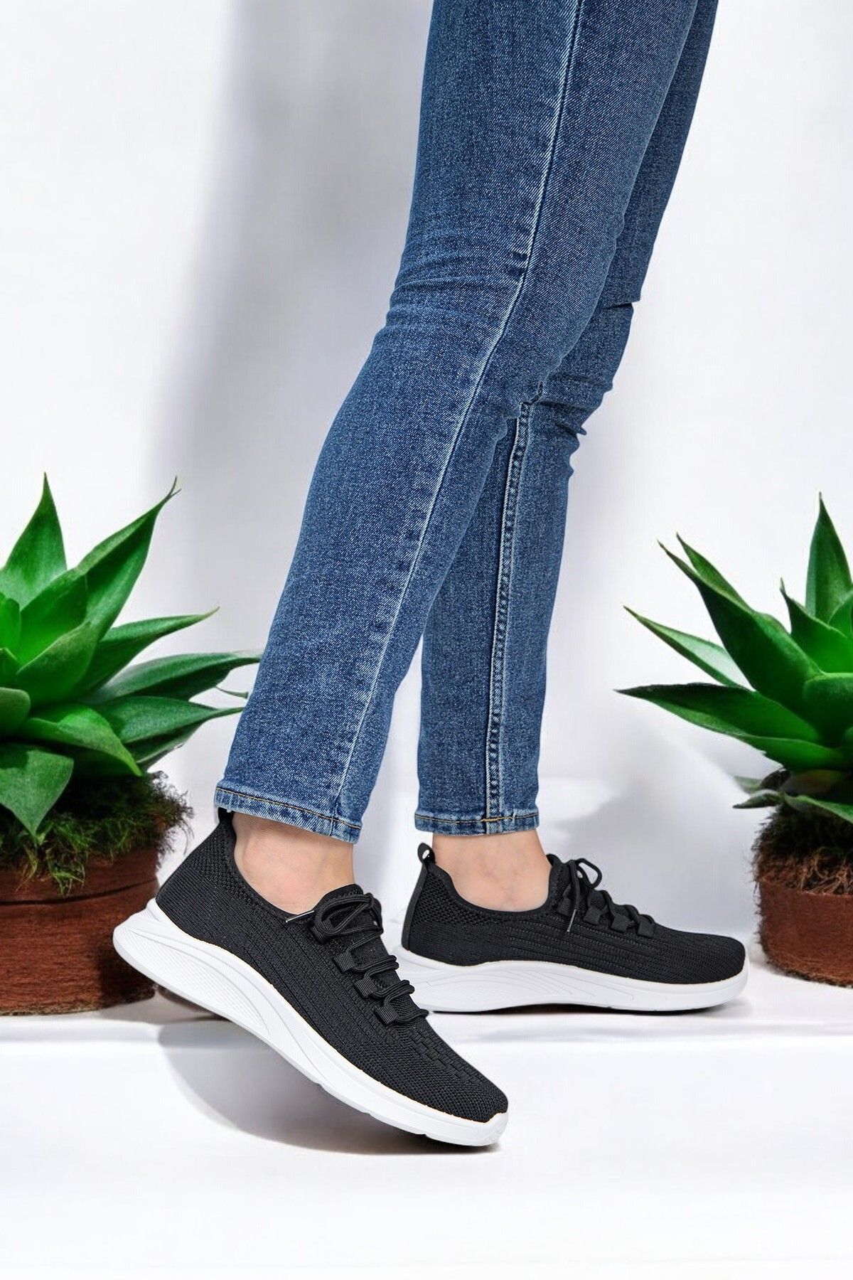 feelup Günlük Rahat Comfort Kaymaz Giyçık Hafif Casual Sneaker Ayakkabı