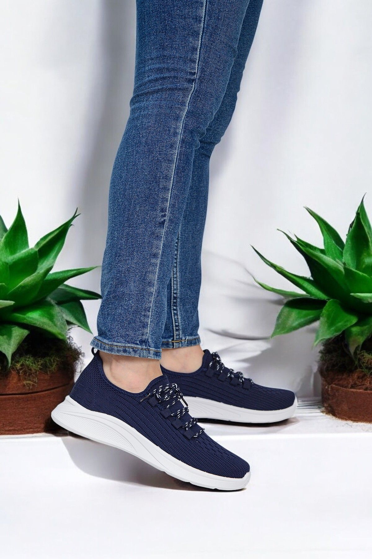 feelup Günlük Rahat Comfort Kaymaz Giyçık Hafif Casual Sneaker Ayakkabı