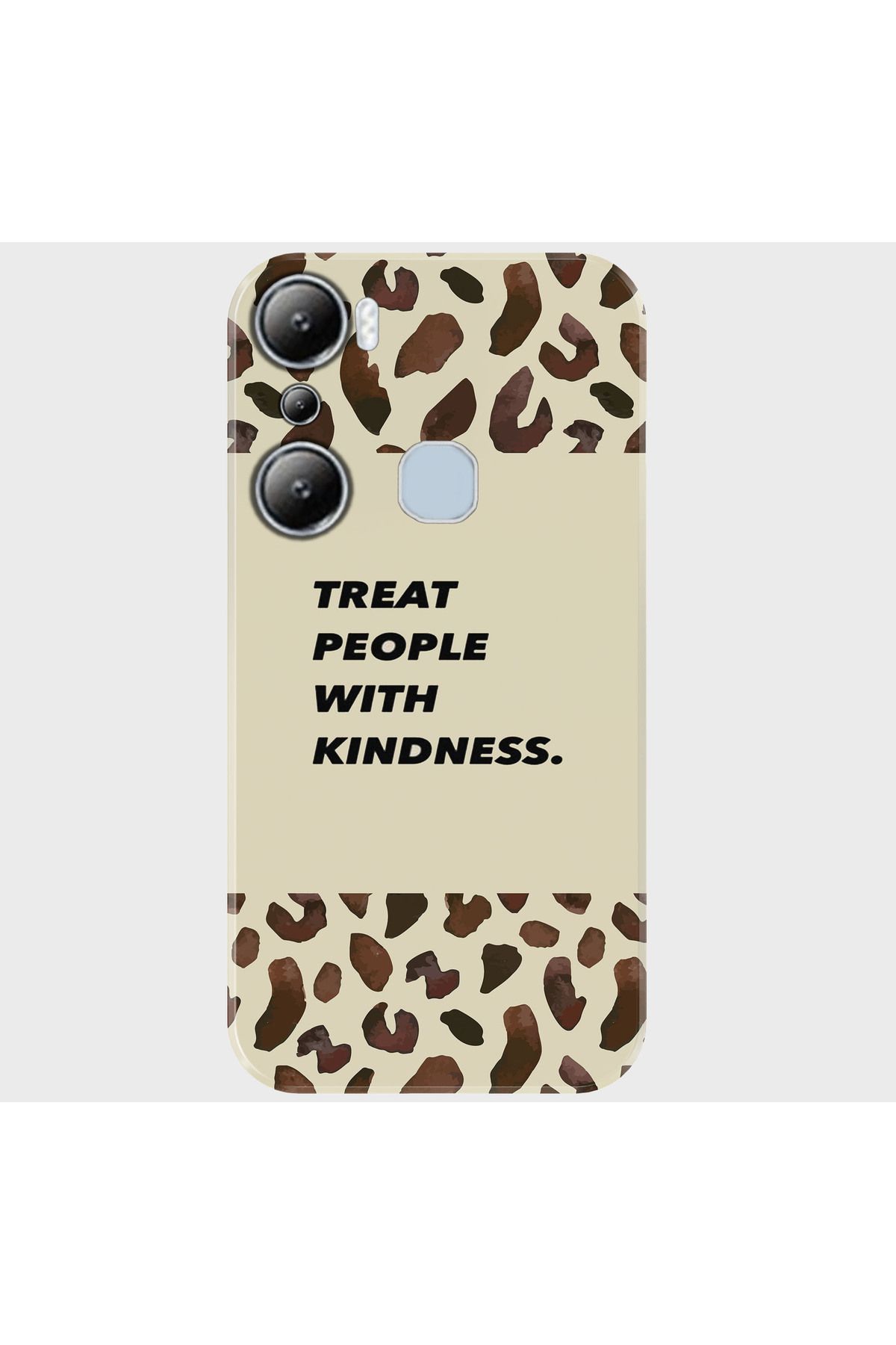 Activist INFINIX Hot 20i Kılıf Baskılı Silikon ve Telefon Tutucu - kindness