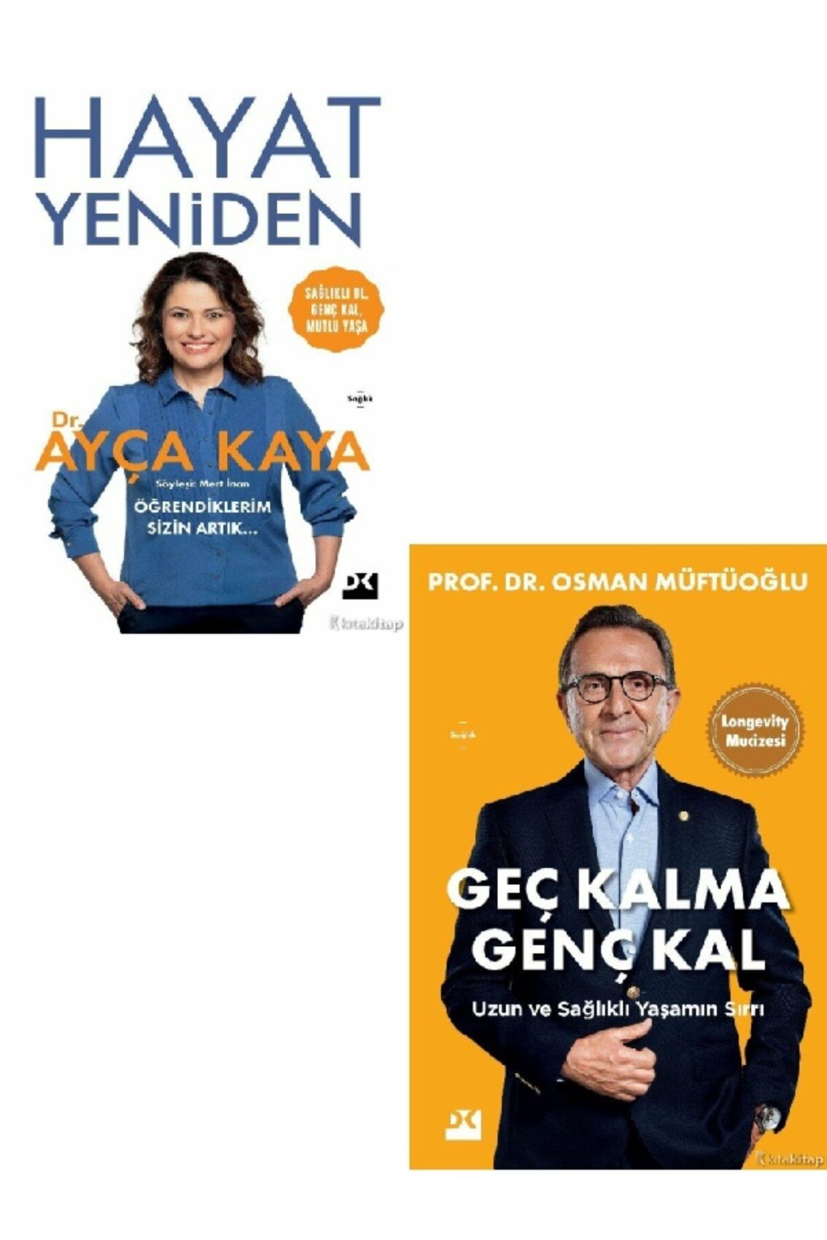 Destek Yayınları Hayat Yeniden - Geç Kalma Genç Kal-Ayça Kaya 2 KİTAP ( ÜCRETSİZ KARGO )