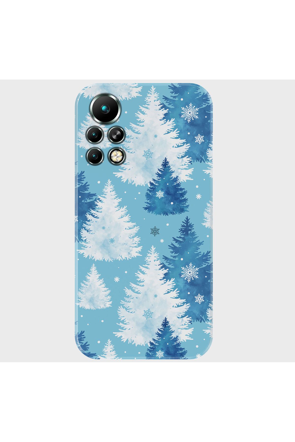 Activist INFINIX Note 11 Pro Kılıf Desenli Baskılı Kamera Korumalı Silikon - winter