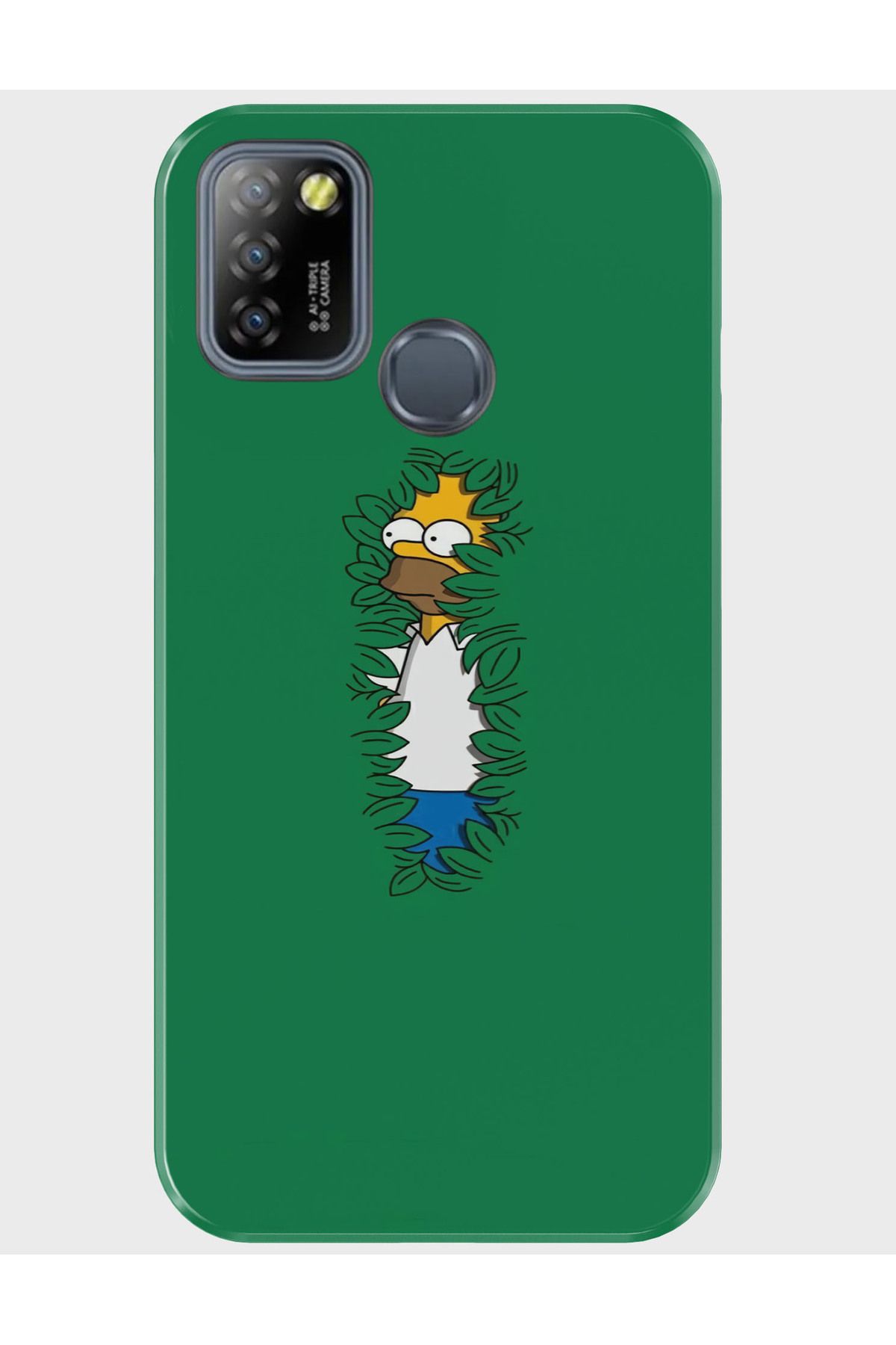 Activist INFINIX Smart 5 Kılıf Desenli Baskılı Silikon - simpson