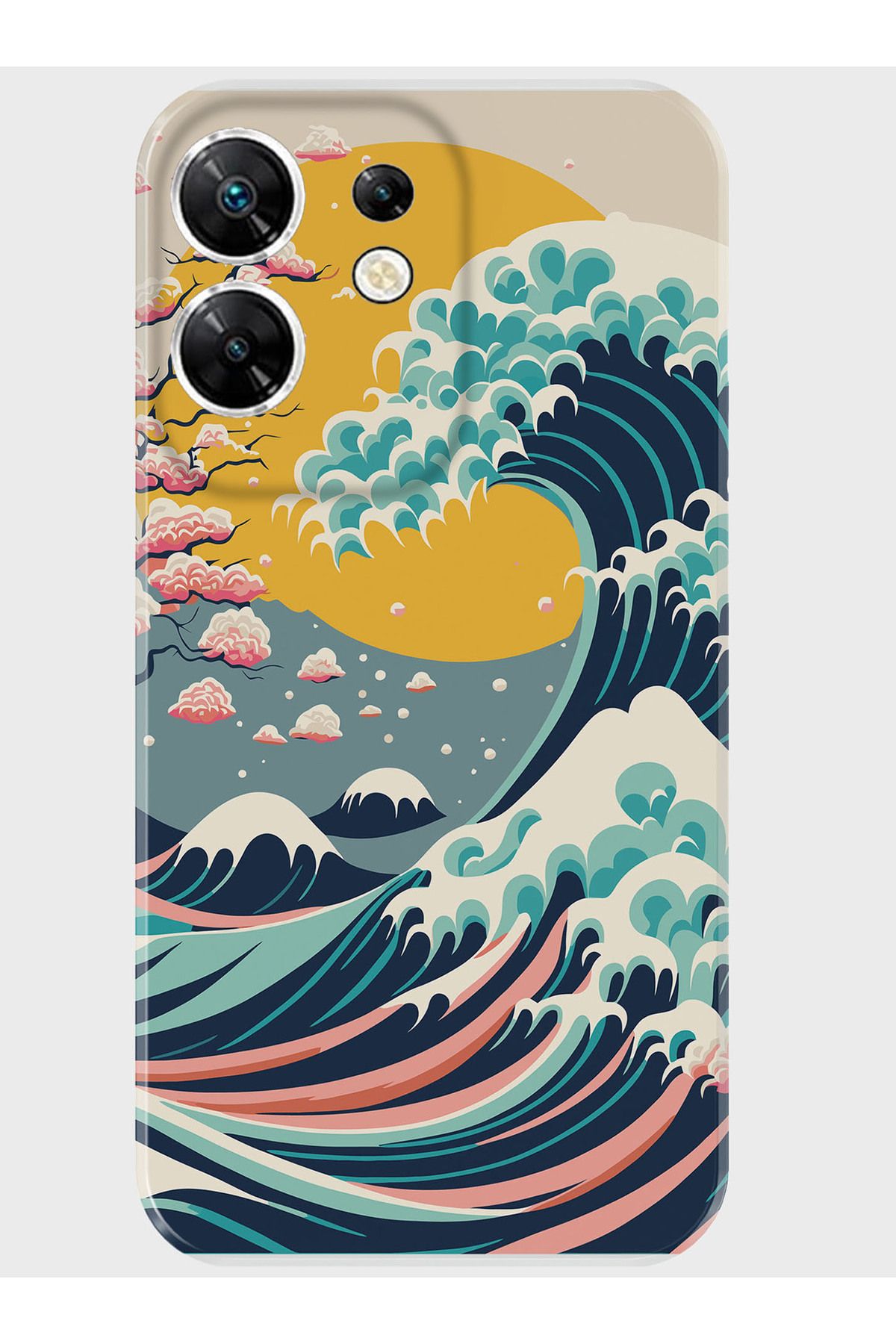 Activist INFINIX Zero 30 4G Kılıf Kamera Korumalı Baskılı Silikon Kapak - vs_wave_03