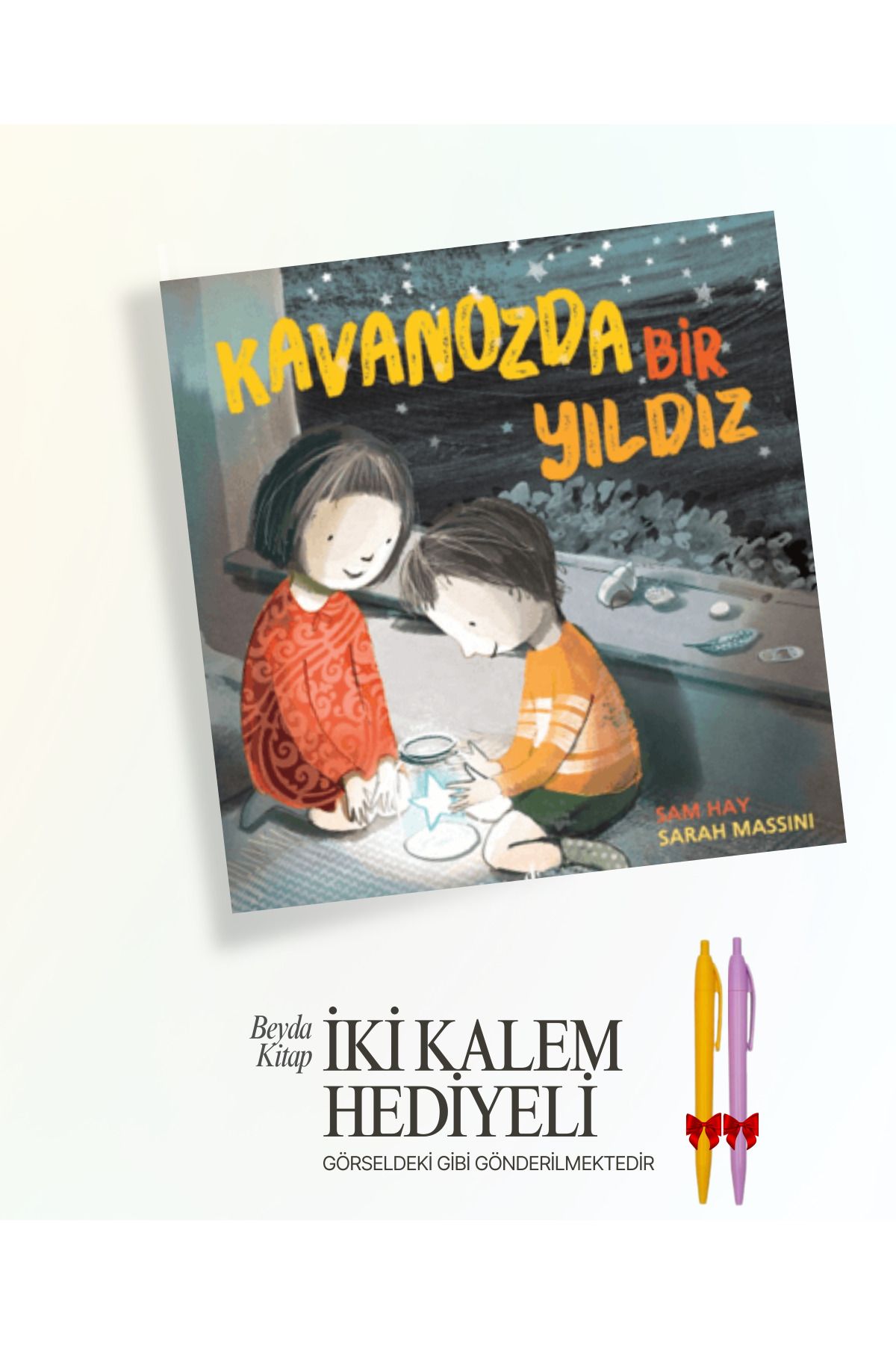 TÜRKİYE İŞ BANKASI KÜLTÜR YAYINLARI Kavanozda Bir Yıldız - İki Kalem ve Oyuncak Hediyeli - ISBNKCKTP