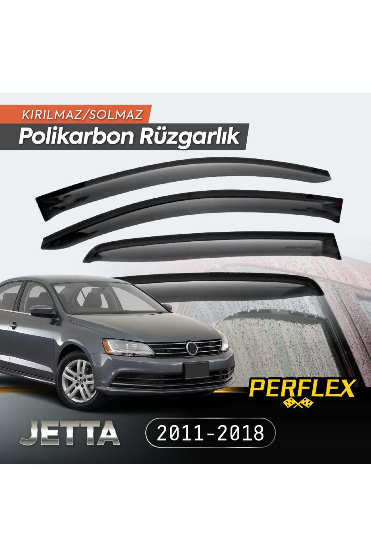 ESZ LİFE VW Jetta 2011-2018 Cam Rüzgarlığı V2 Mugen