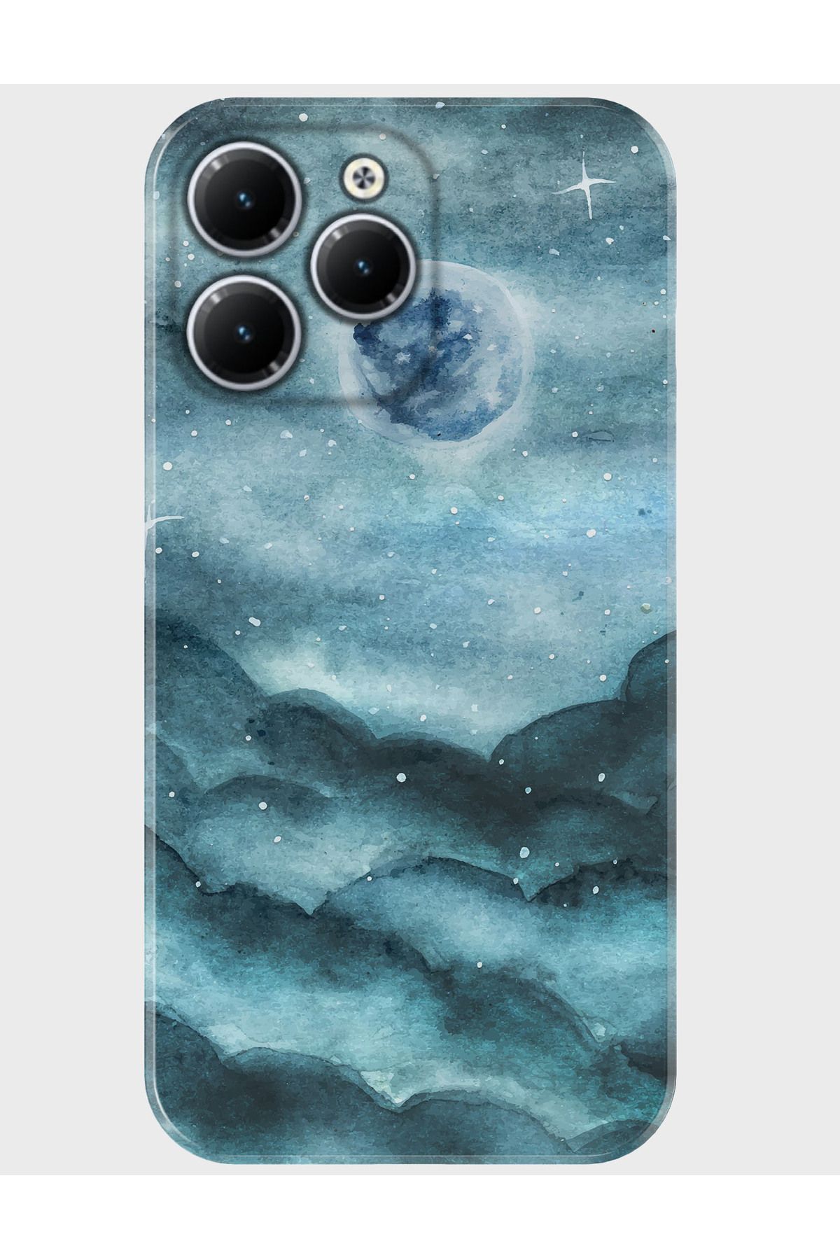 Activist INFINIX Hot 40 Pro Kılıf Desenli Baskılı Kamera Korumalı Silikon - nightmoon