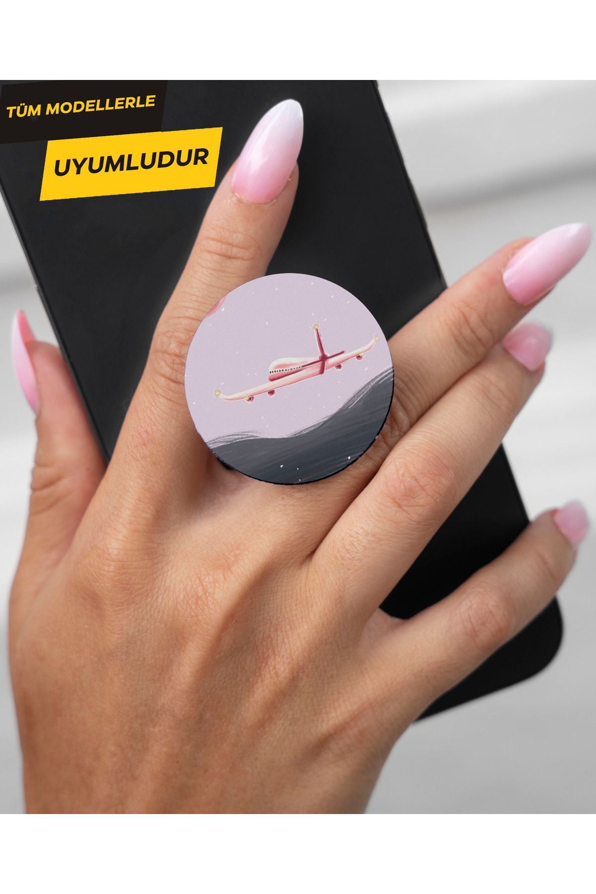 Activist INFINIX Zero 30 Uyumlu Kılıf tutucu baskılı telefon kılıfı tutucu - plane